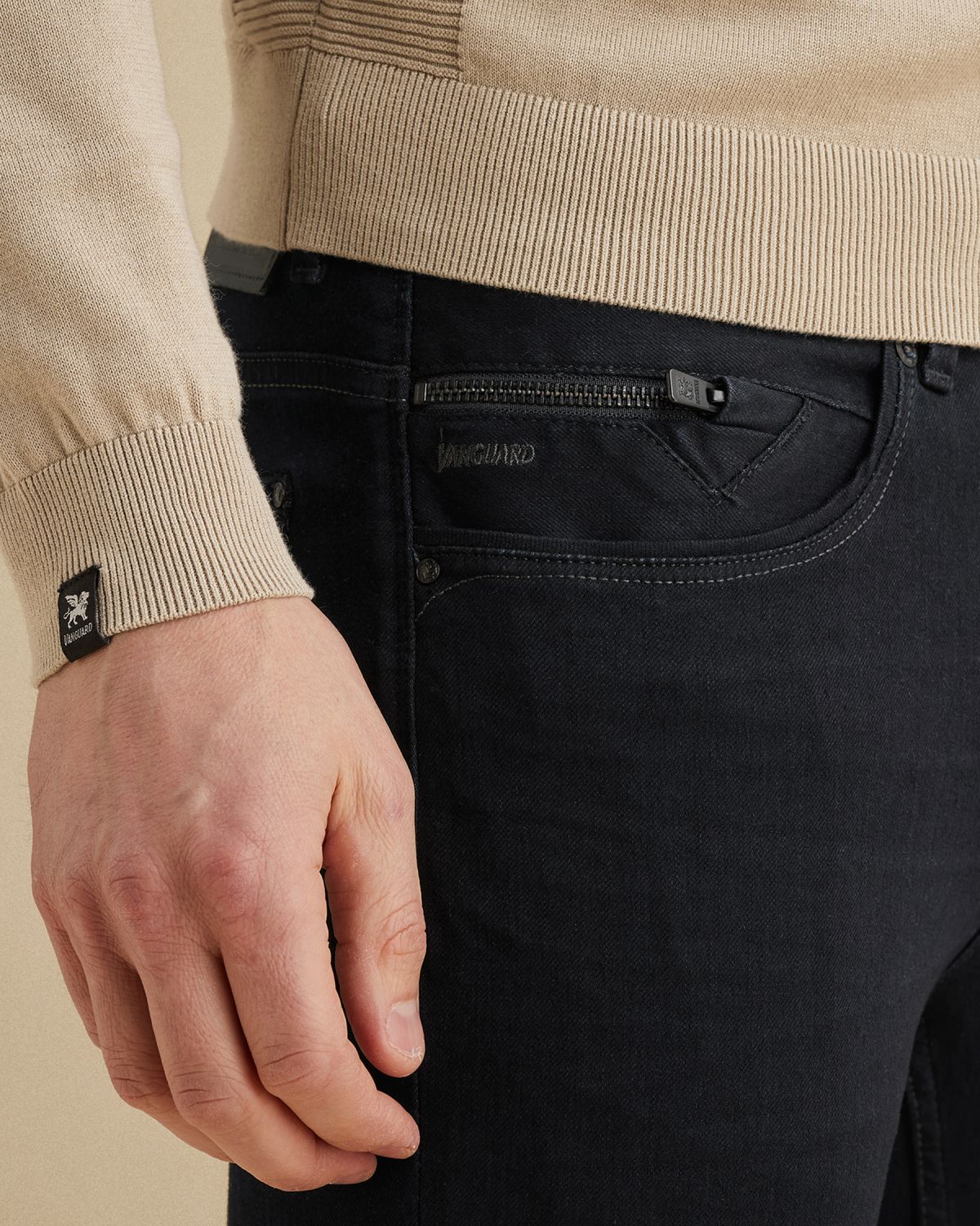 Джинсы Vanguard V850 slim fit синие артикул VTR850-IFW