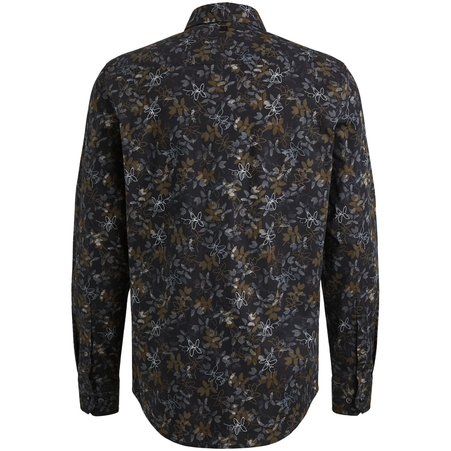 Рубашка Vanguard с принтом синяя артикул VSI2508203-5073