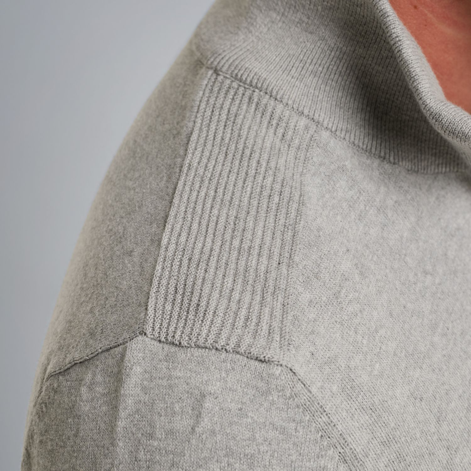 Кардиган PME Legend с молнией серый артикул PKC2508355-921