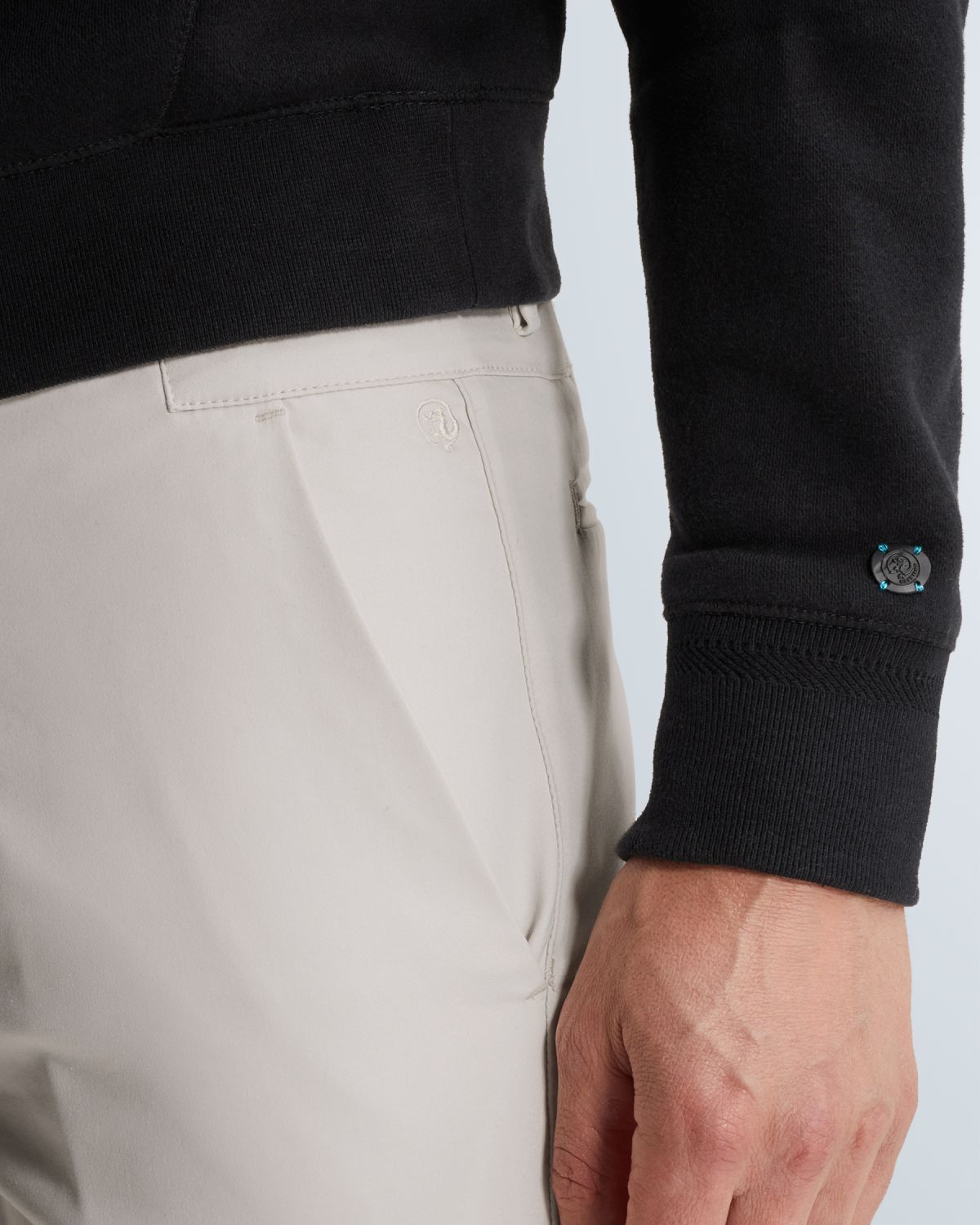 Брюки Cast-Iron Riser узкие бежевые артикул CTR2602600-7178