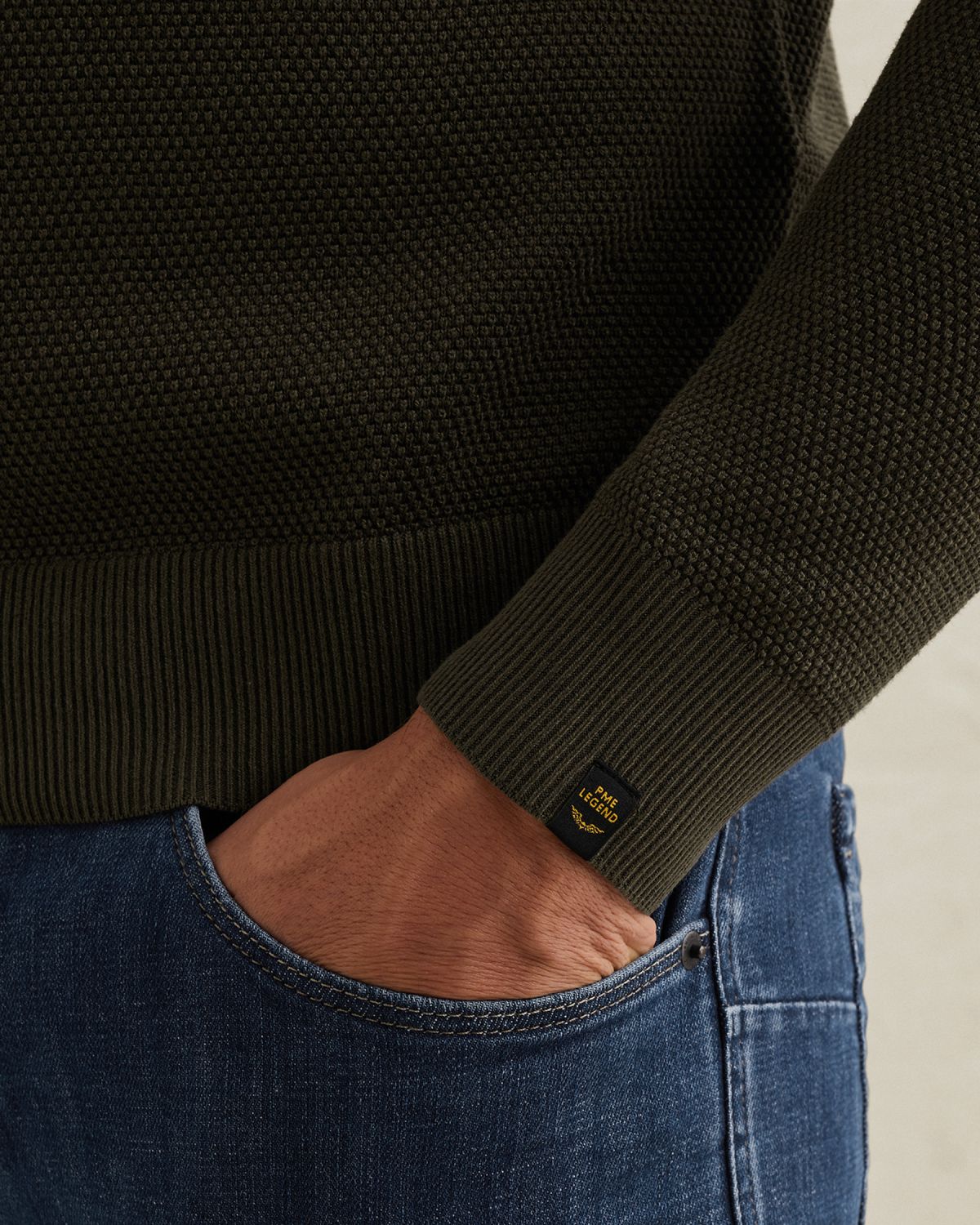 Pullover in cotton/modal артикул PKW0000334-8039