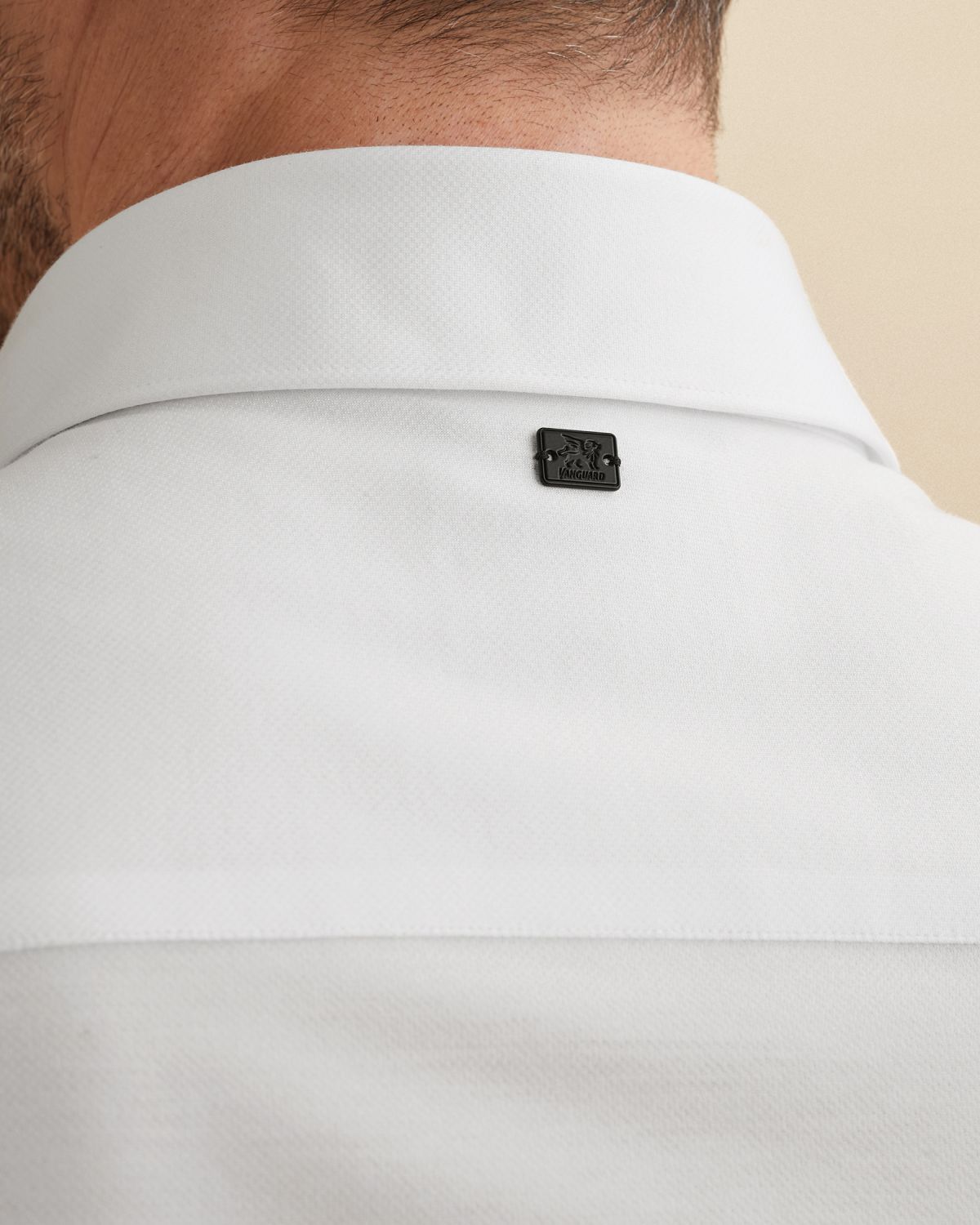 Рубашка Vanguard вязаная белая артикул VSI2602201-7003