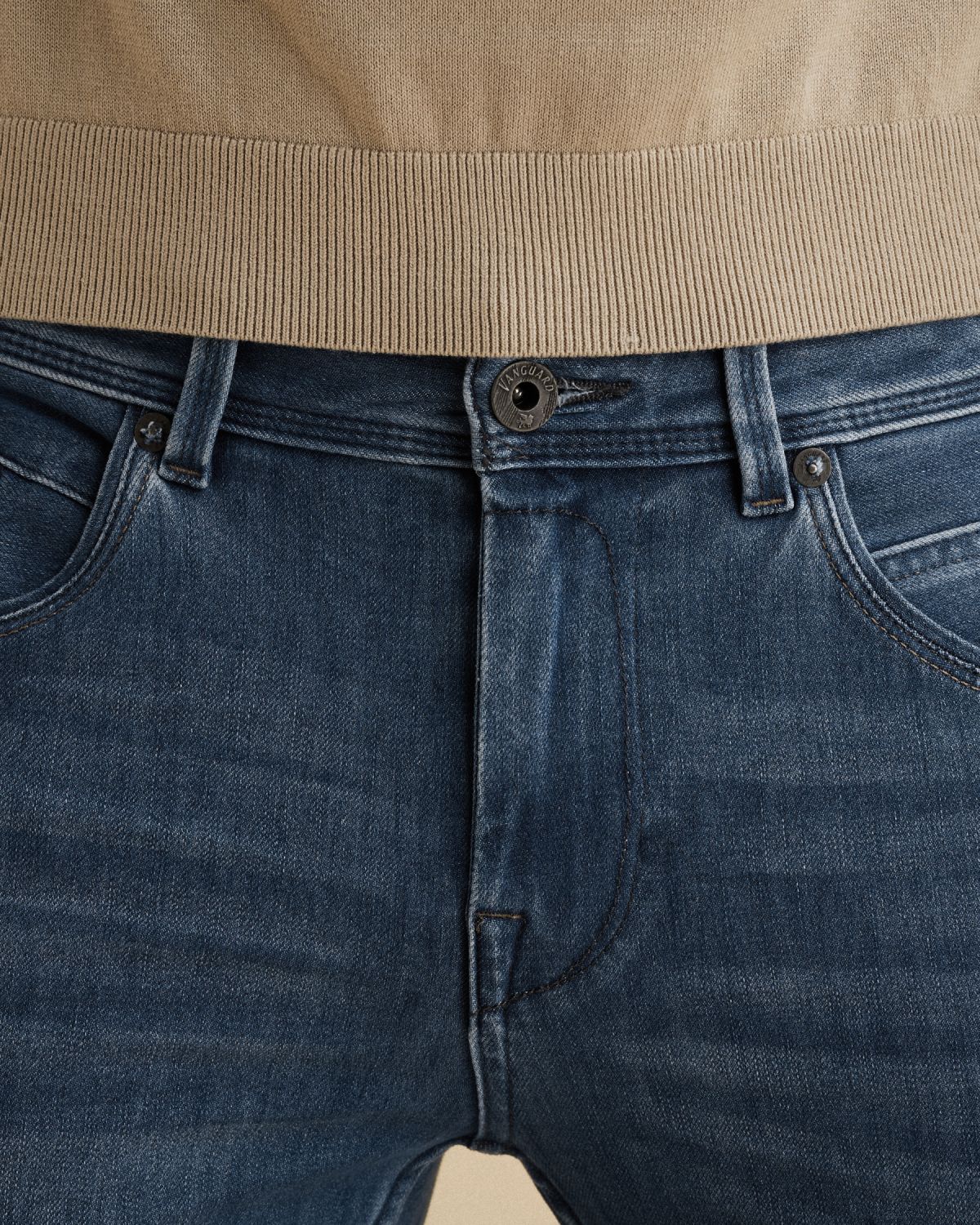 Джинсы Vanguard V850 slim fit синие артикул VTR850-UFW