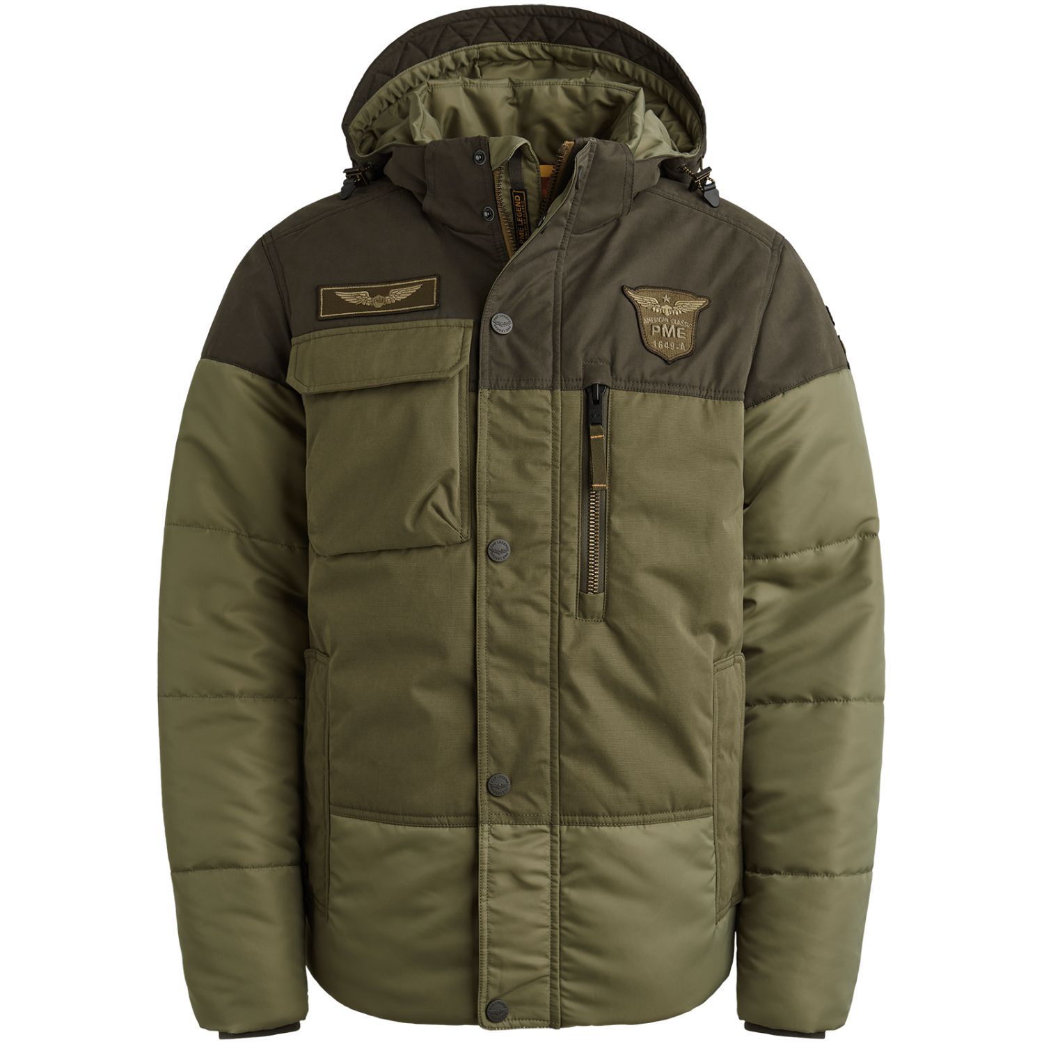 Куртка Iceglicer зелёная артикул PJA2509135-6379