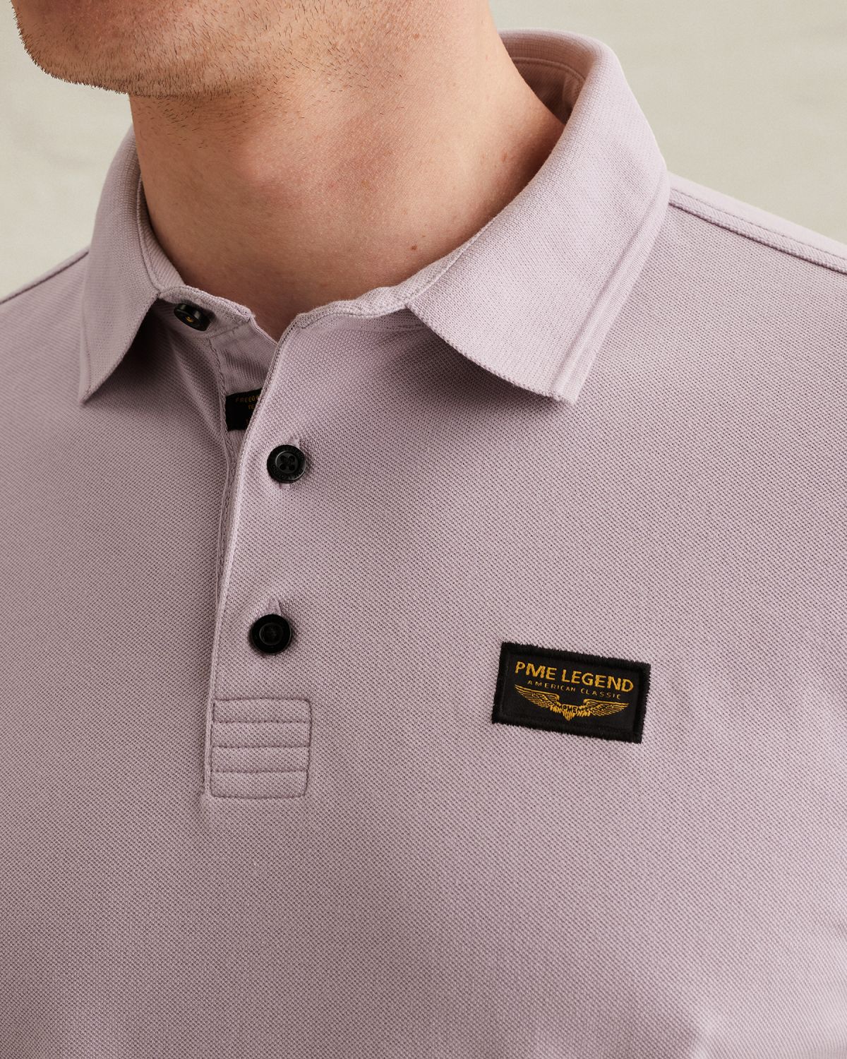Поло PME Legend American Classic фиолетовое артикул PPSS2602899-4203