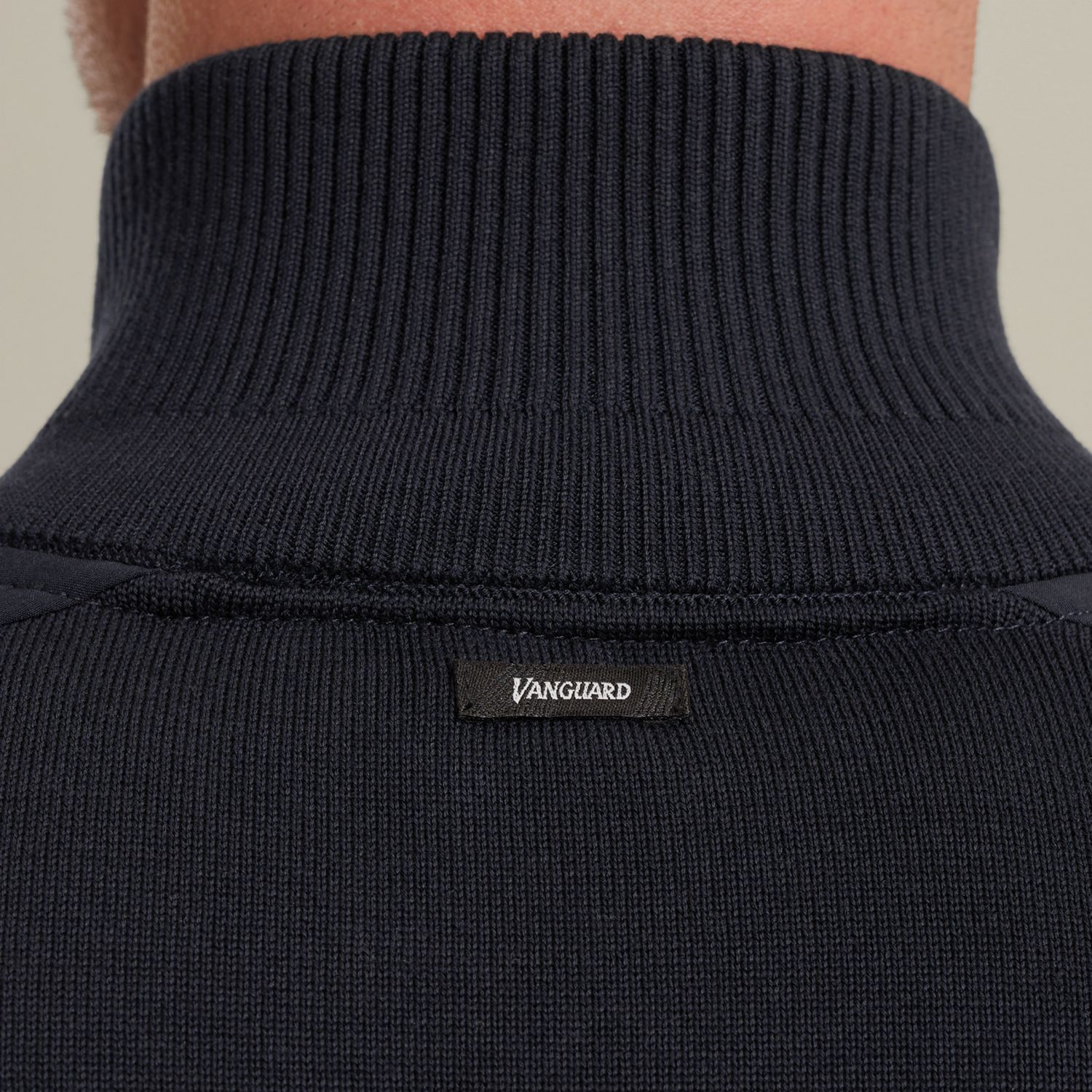 Кардиган Vanguard с контрастным передом синий артикул VKC2508354-5073