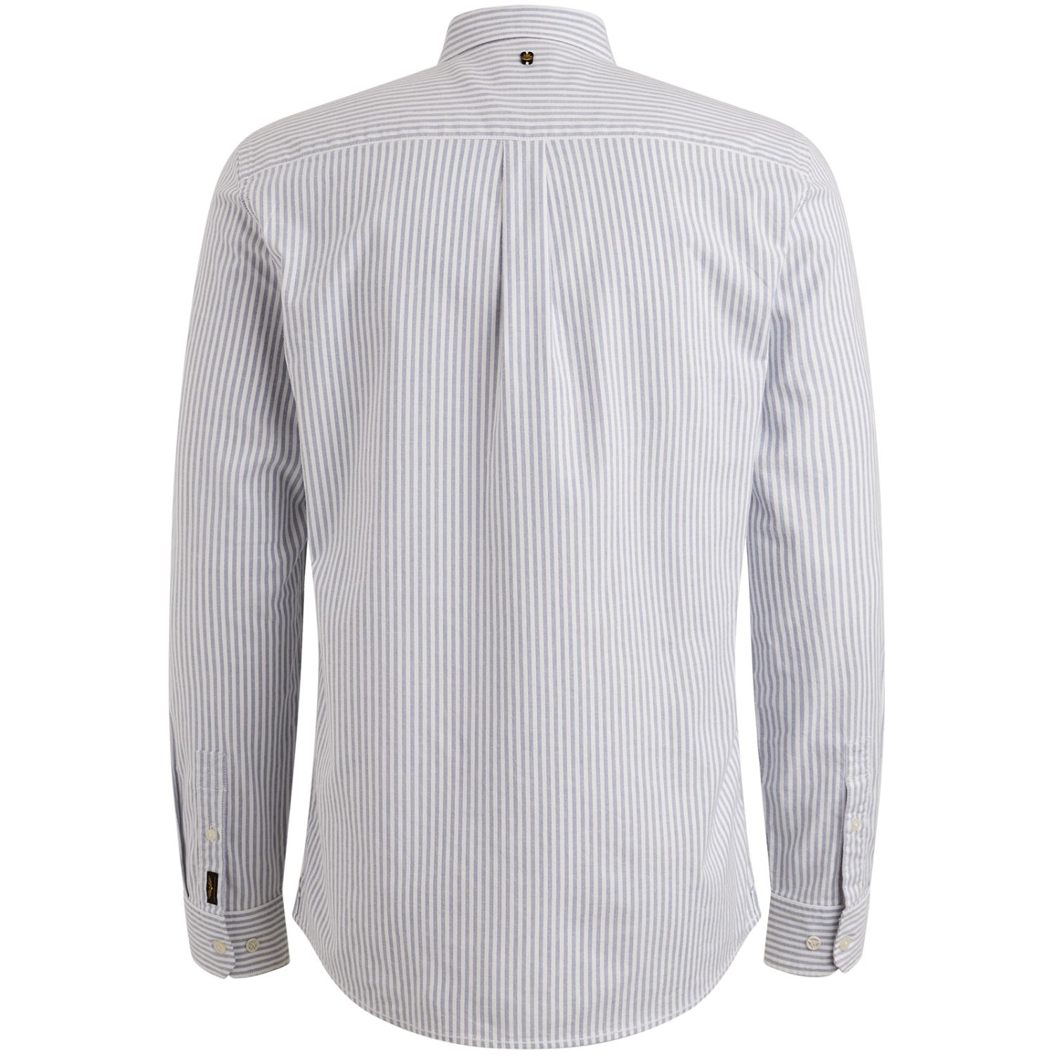 Рубашка PME Legend Oxford в полоску синяя артикул PSI2508208-5040