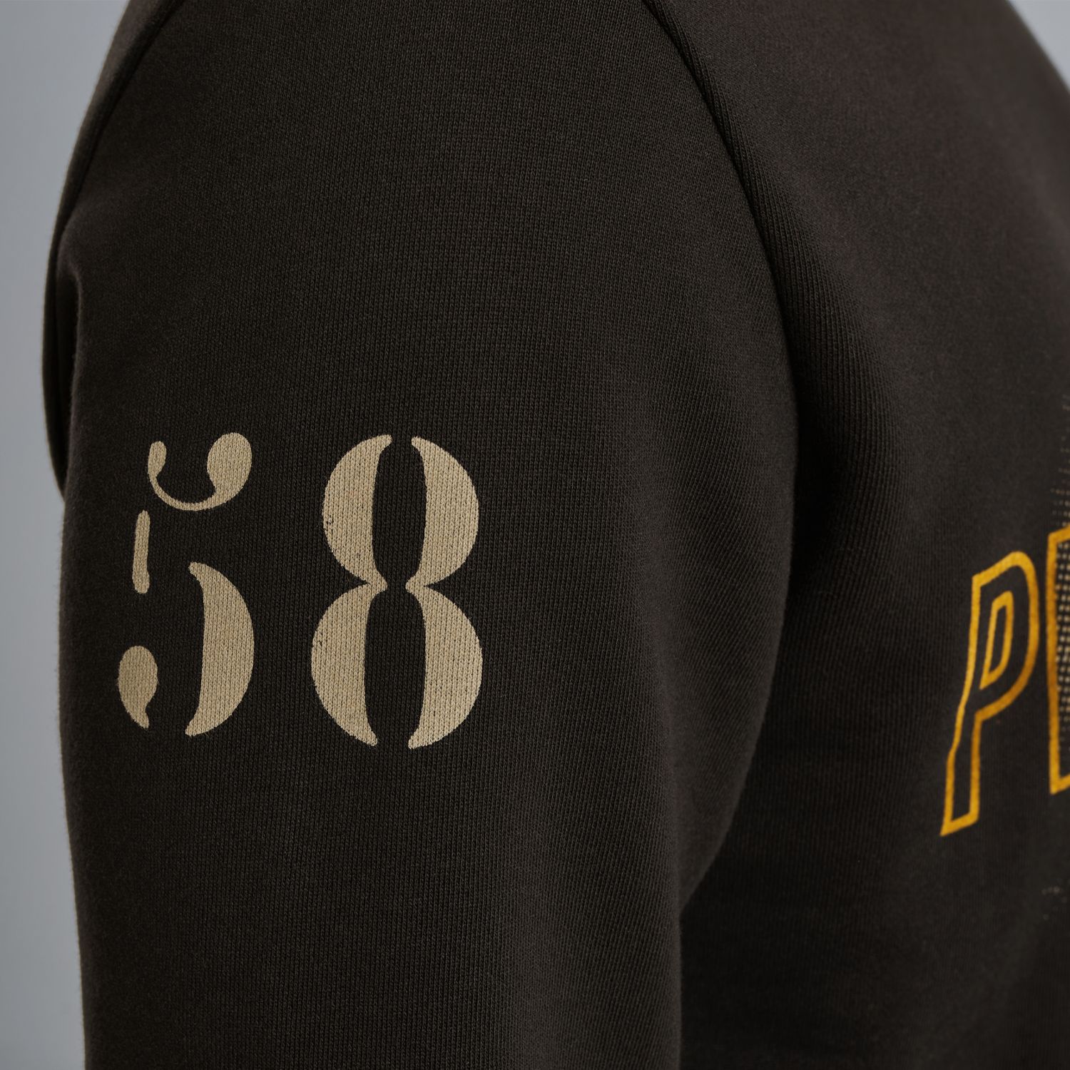Свитшот PME Legend с крупным принтом чёрный артикул PSW2509460-999