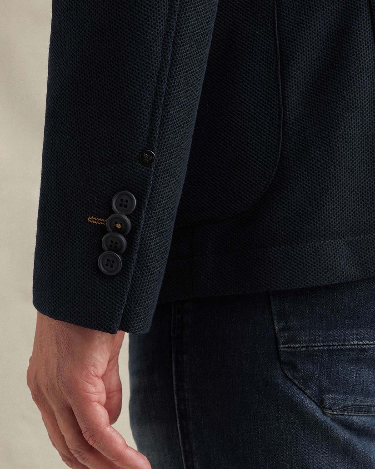 Пиджак PME Legend с карго-деталями синий артикул PBL650001-5281