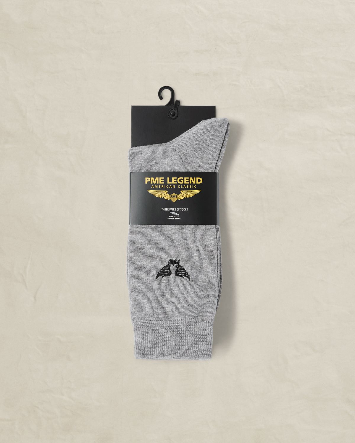 Носки PME Legend набор из 3 пар серые