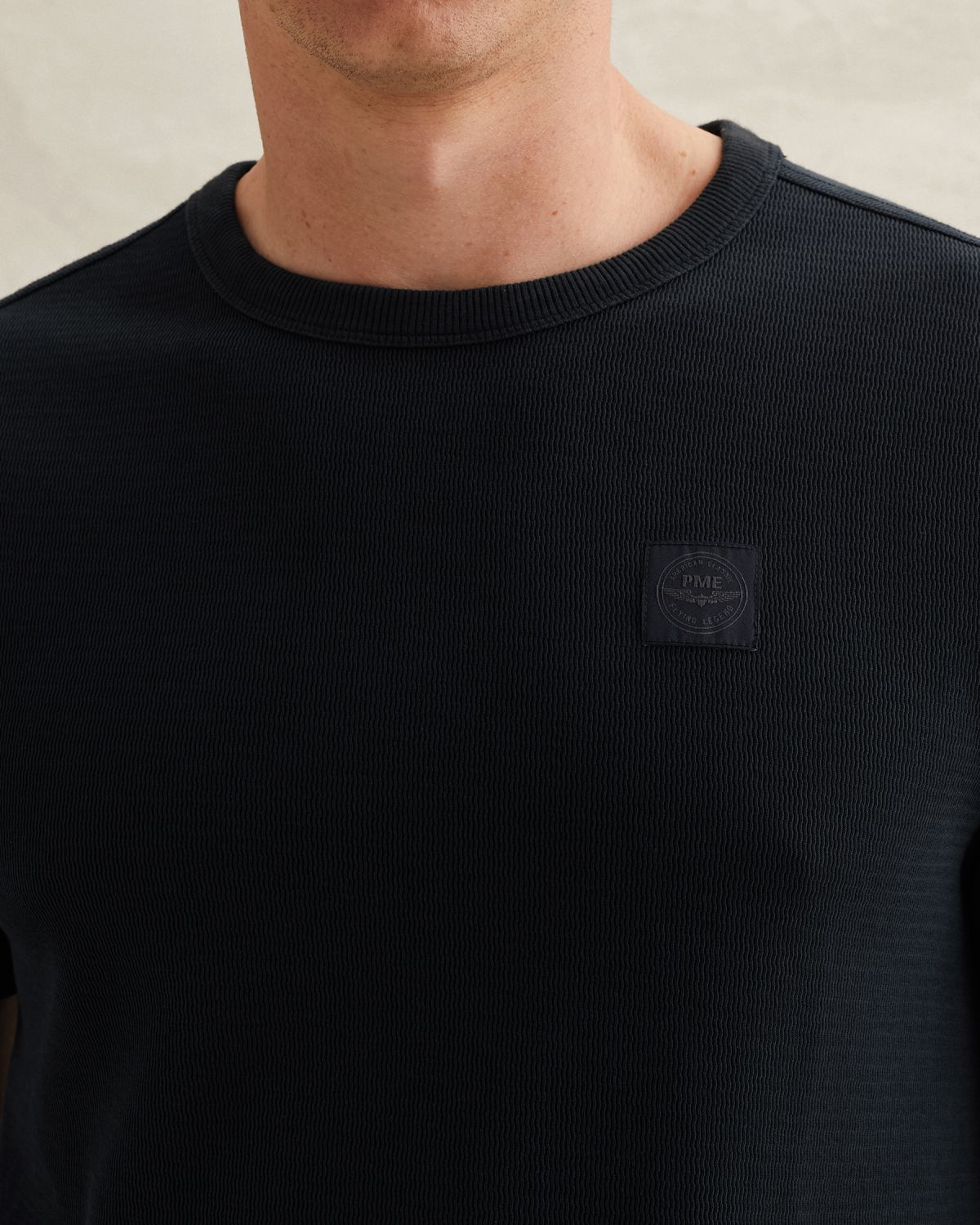 Футболка PME Legend из интерлока синяя артикул PTSS2604541-5282