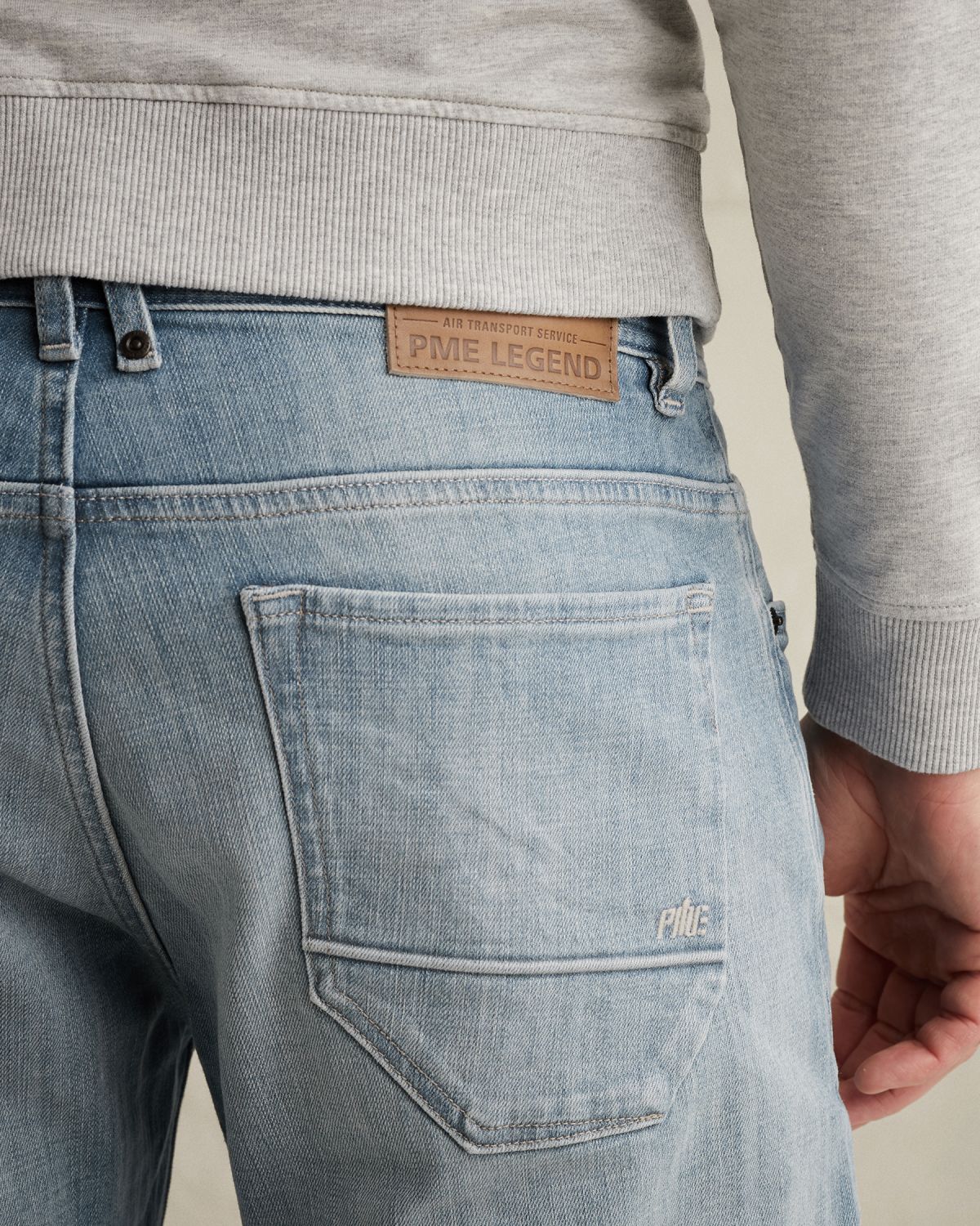 Джинсы PME Legend Wingload свободного кроя синие артикул PTR2603725-FBL