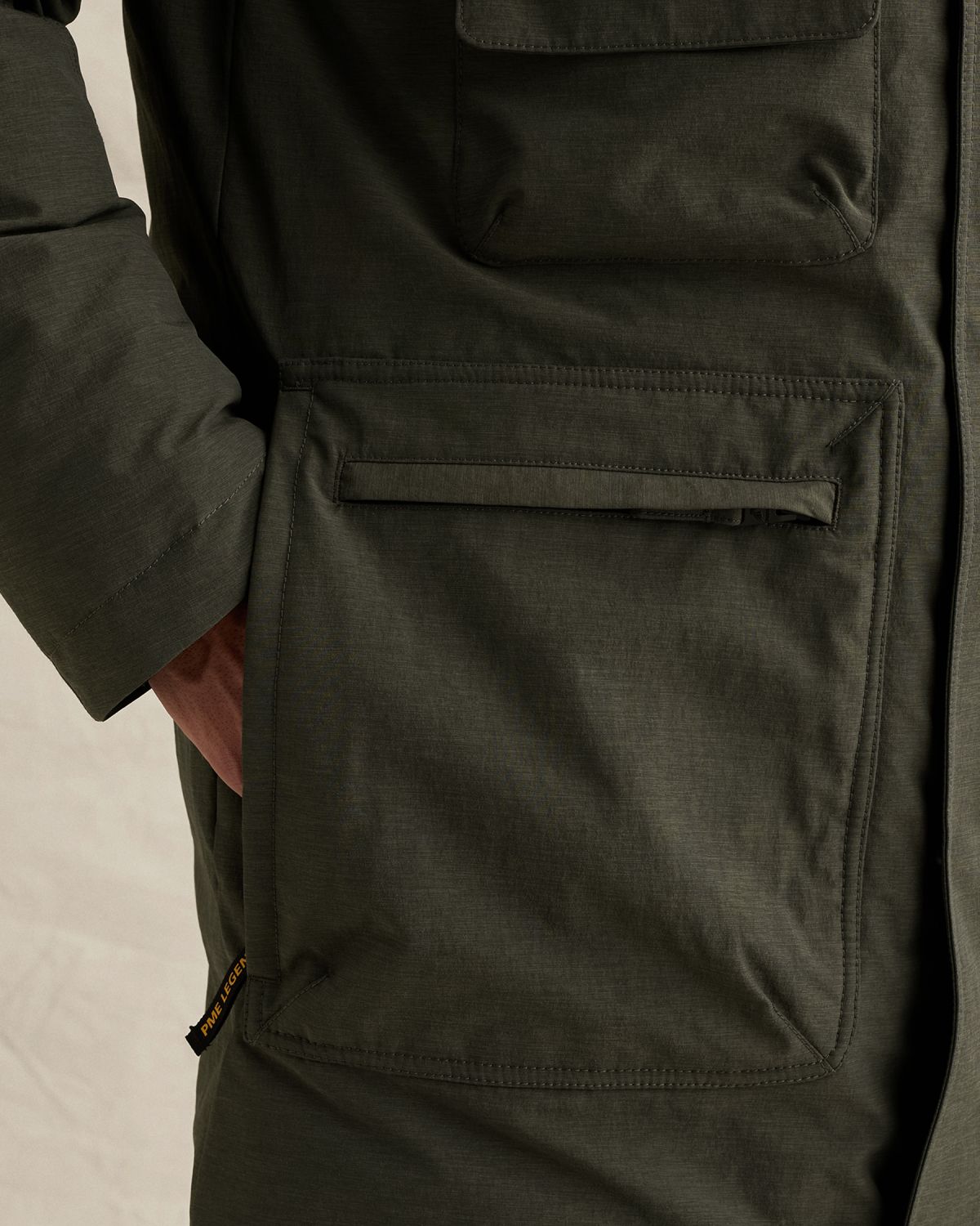 Куртка PME Legend Arctic Explorer оливковая артикул PJA2609162-8039