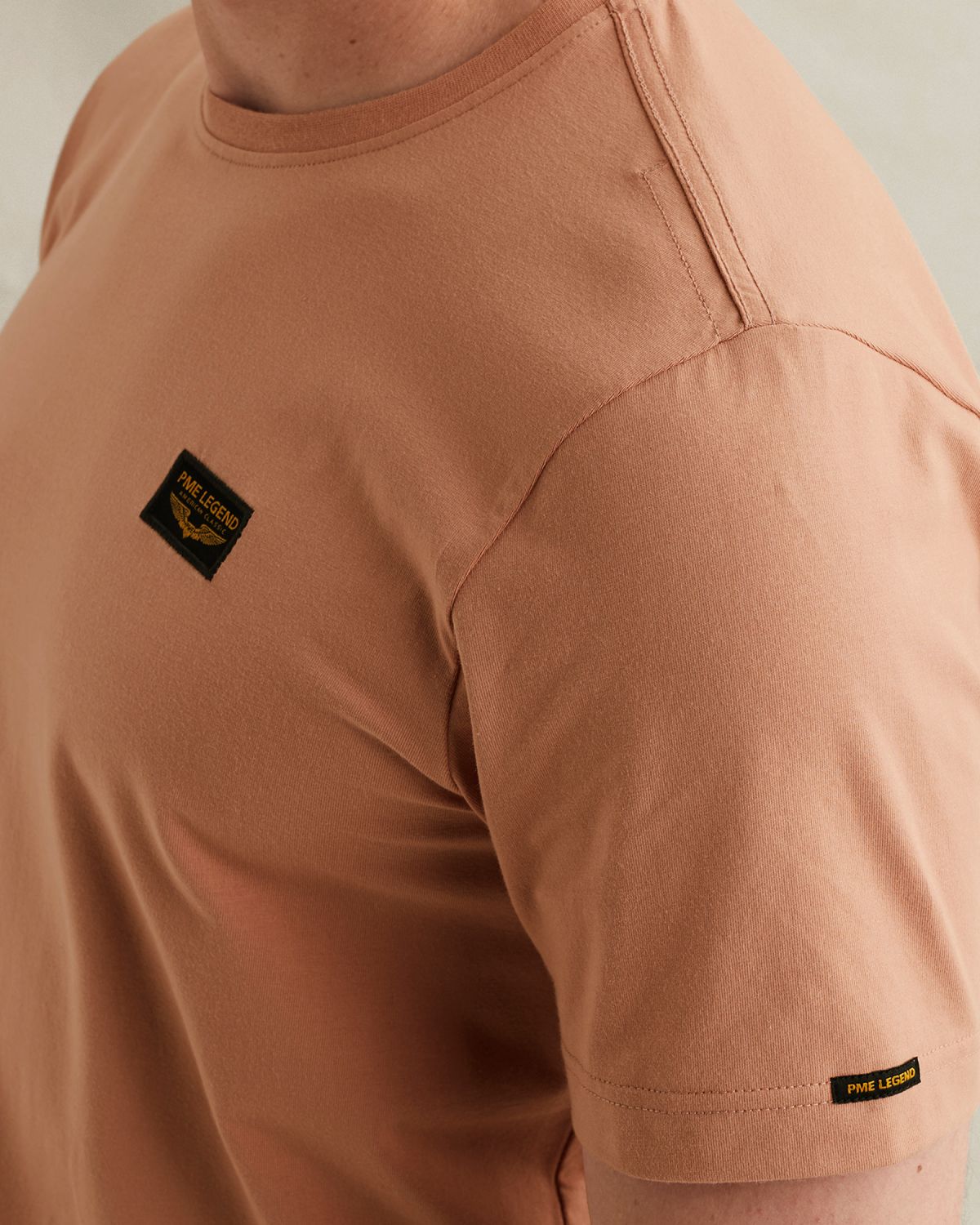 Футболка PME Legend American Classic розовая артикул PTSS2604599-3031