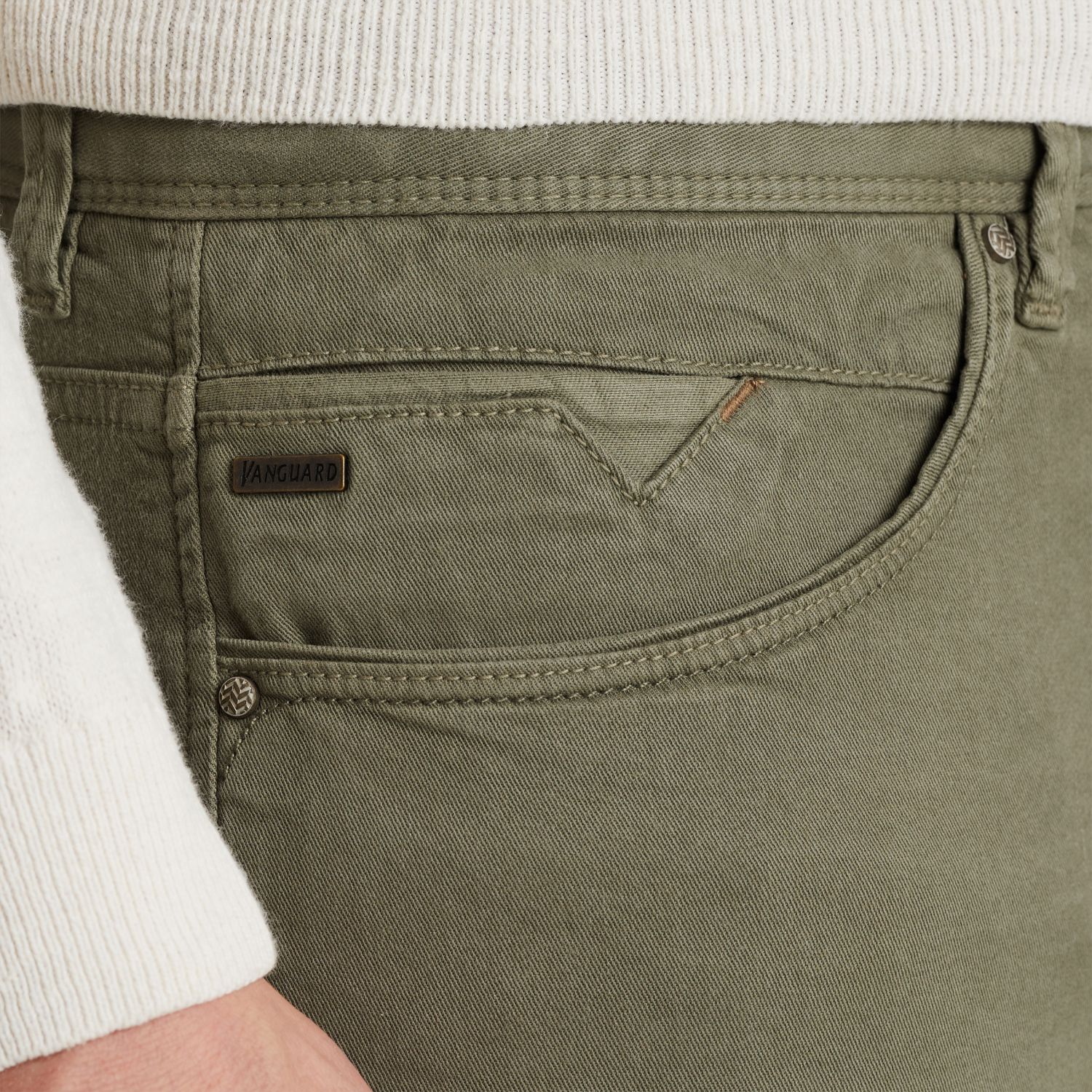 Брюки Vanguard slim fit хаки артикул VTR2502607-6126
