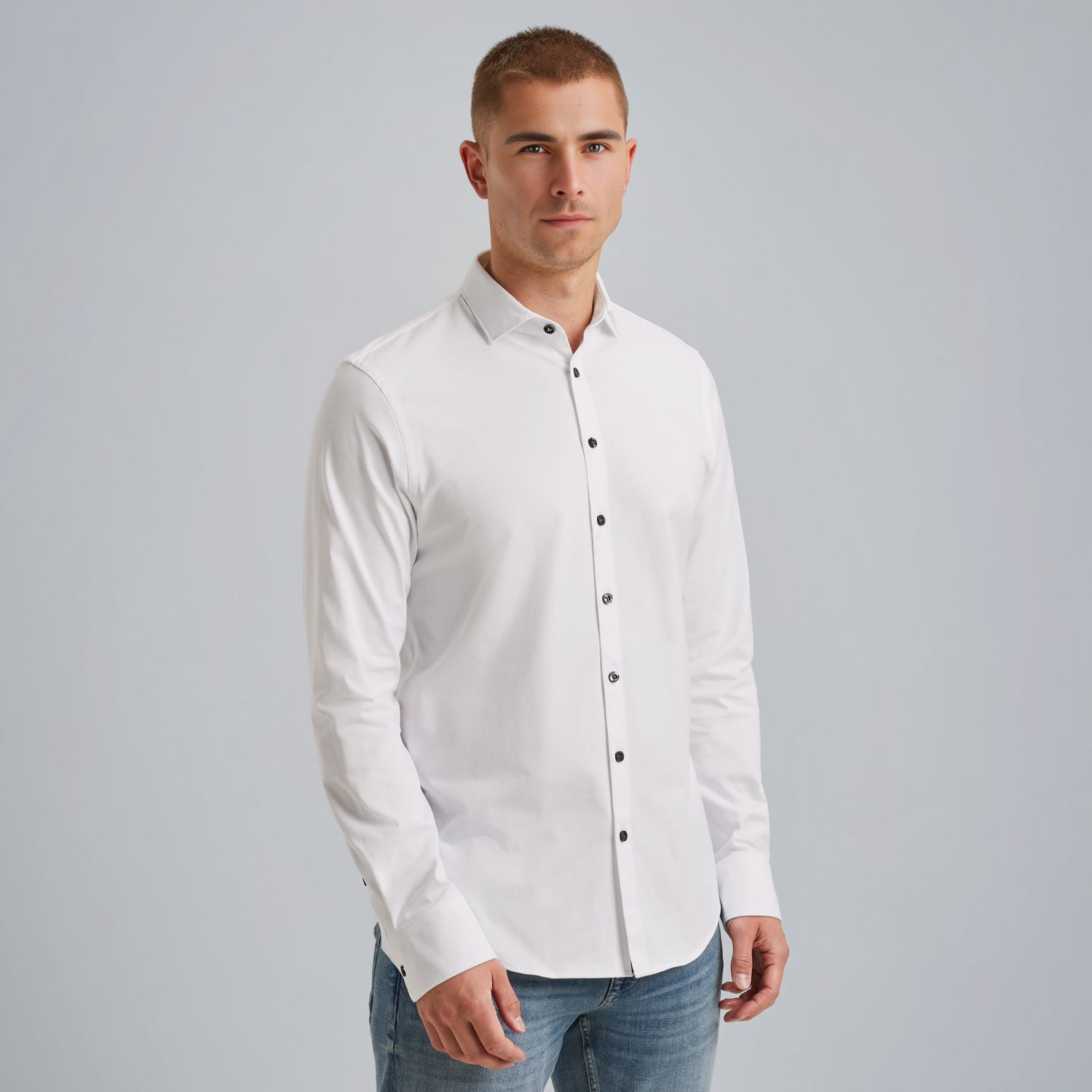 Shirt in jersey артикул PSI2511234-7003