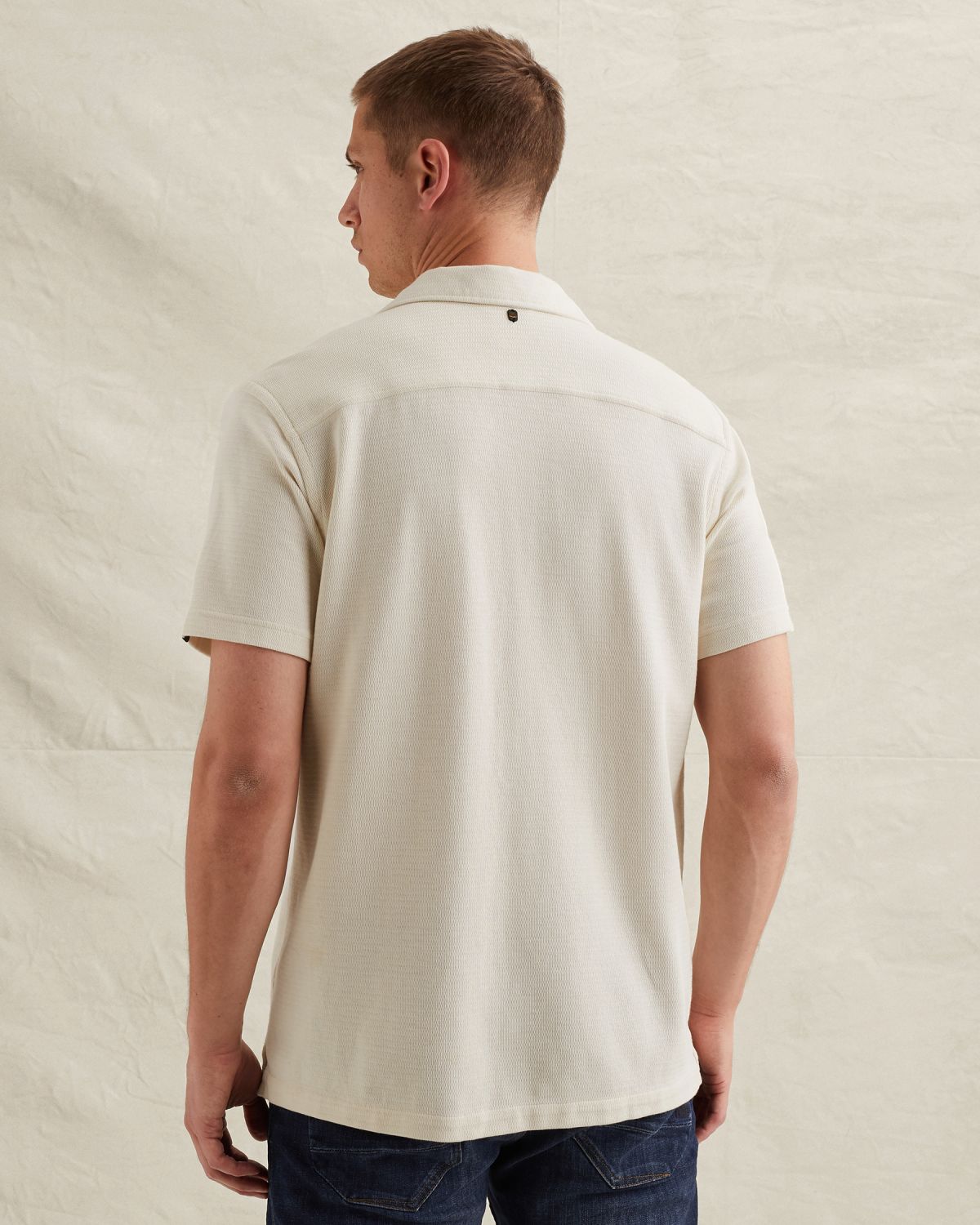 Рубашка PME Legend с короткими рукавами белая артикул PSIS2604224-7001