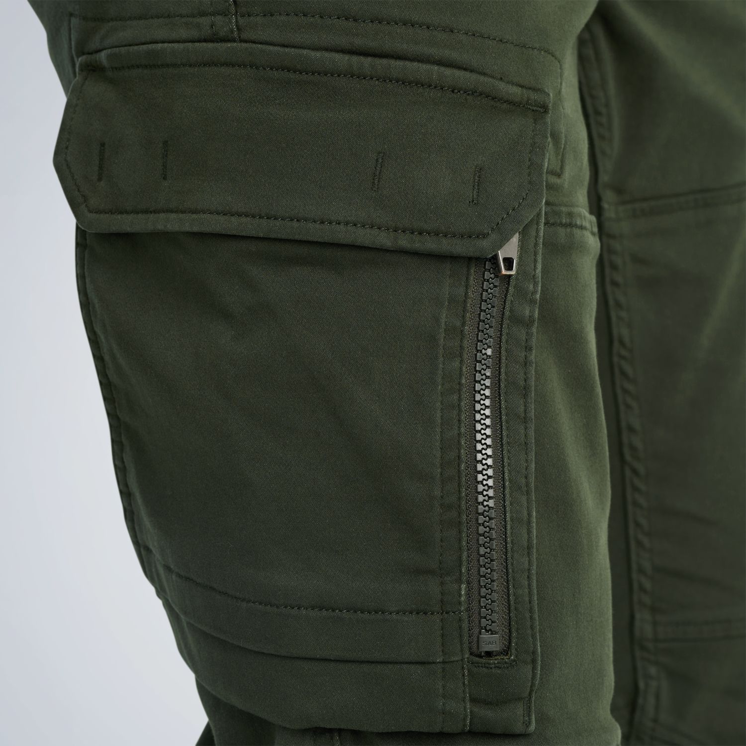 Брюки карго PME Legend Expedizor зелёные артикул PTR2409624-6153