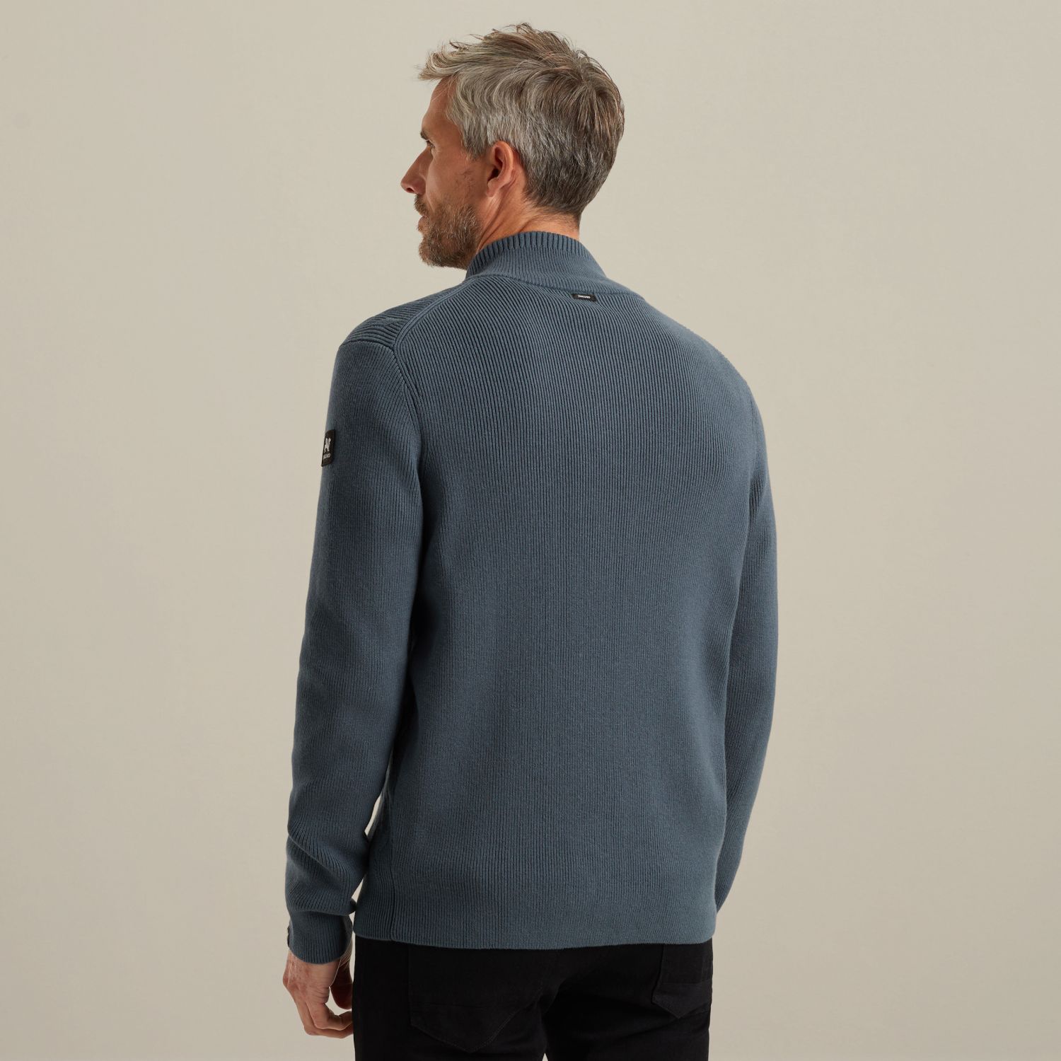 Кардиган Vanguard с молнией синий артикул VKC2509376-5279