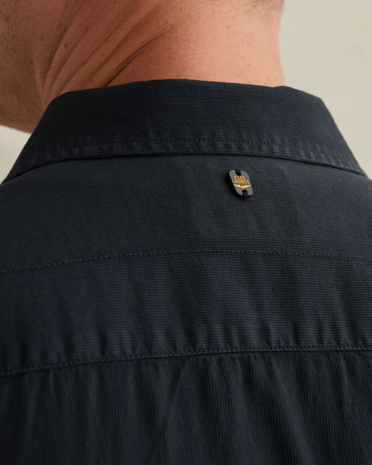 Рубашка PME Legend с нагрудными карманами синяя артикул PSIS2604216-5282