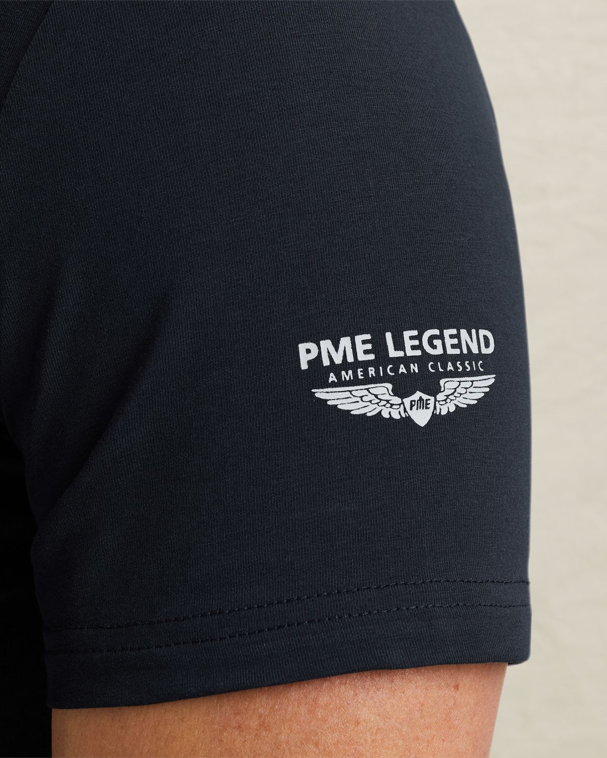 Футболка PME Legend в упаковке 2 шт. с V-образным вырезом синяя артикул PUW00230-5287