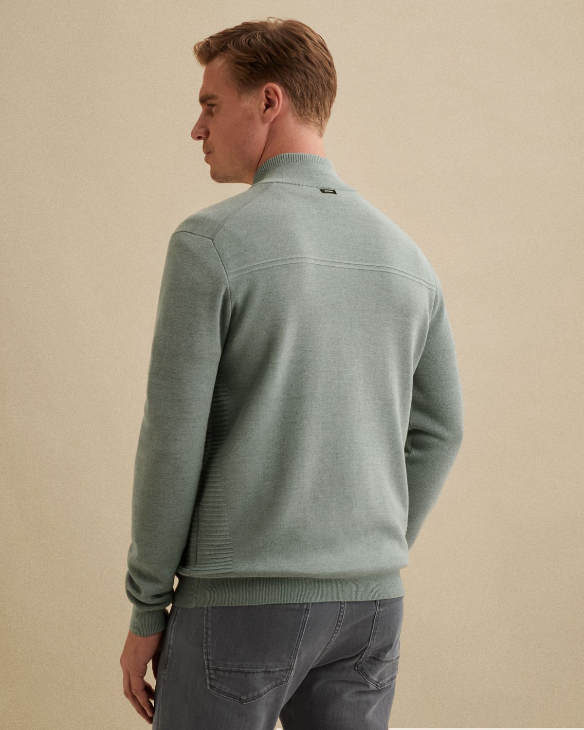 Кардиган Vanguard с молнией синий артикул VKC2602354-5228