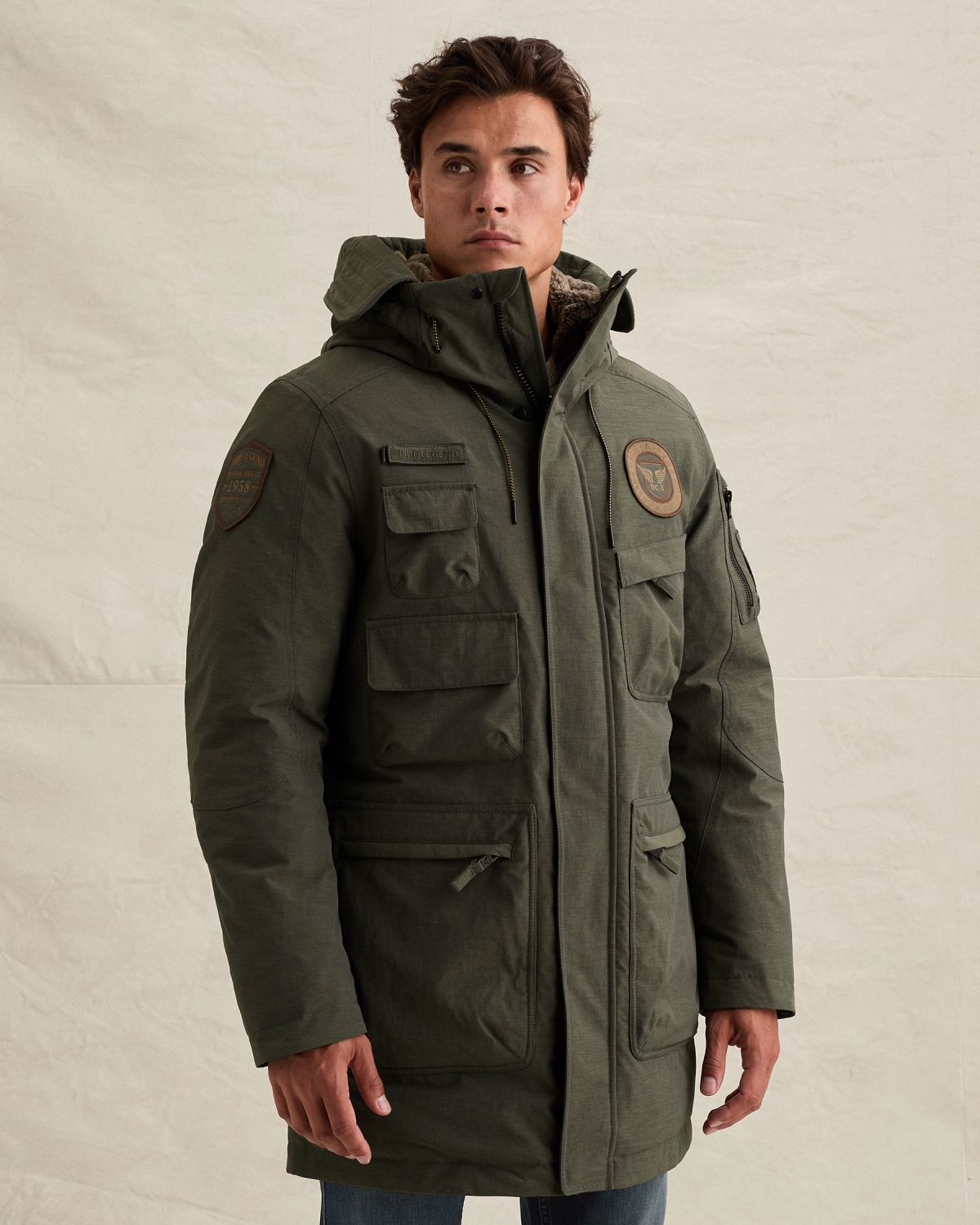 Куртка PME Legend Arctic Explorer оливковая артикул PJA2609162-8039