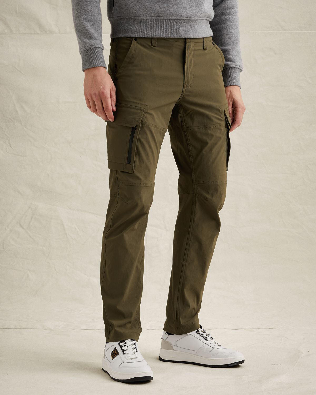 Брюки PME Legend Expedizor свободного кроя зелёные артикул PTR2603642-6416