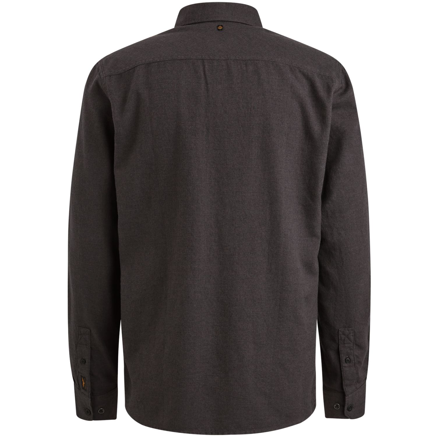 Рубашка PME Legend с фактурной поверхностью чёрная артикул PSI2510202-9067