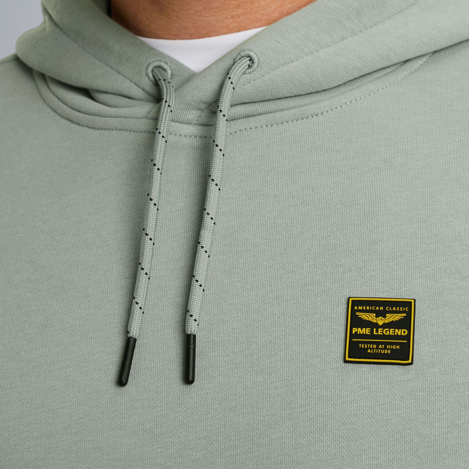 Толстовка PME Legend с карманом кенгуру зелёная артикул PSW2508421-5226