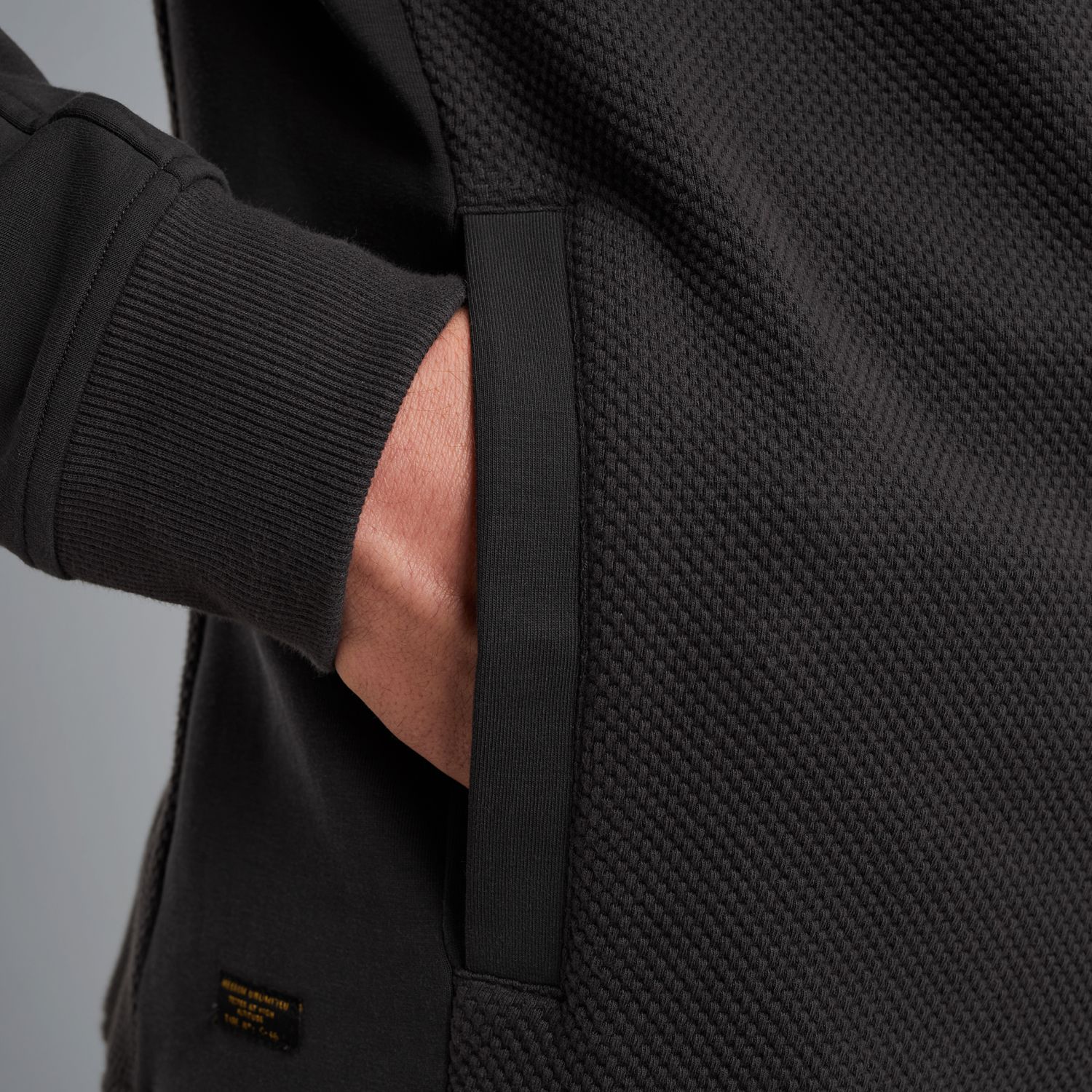 Толстовка на молнии коричневая артикул PSW2506424-9140