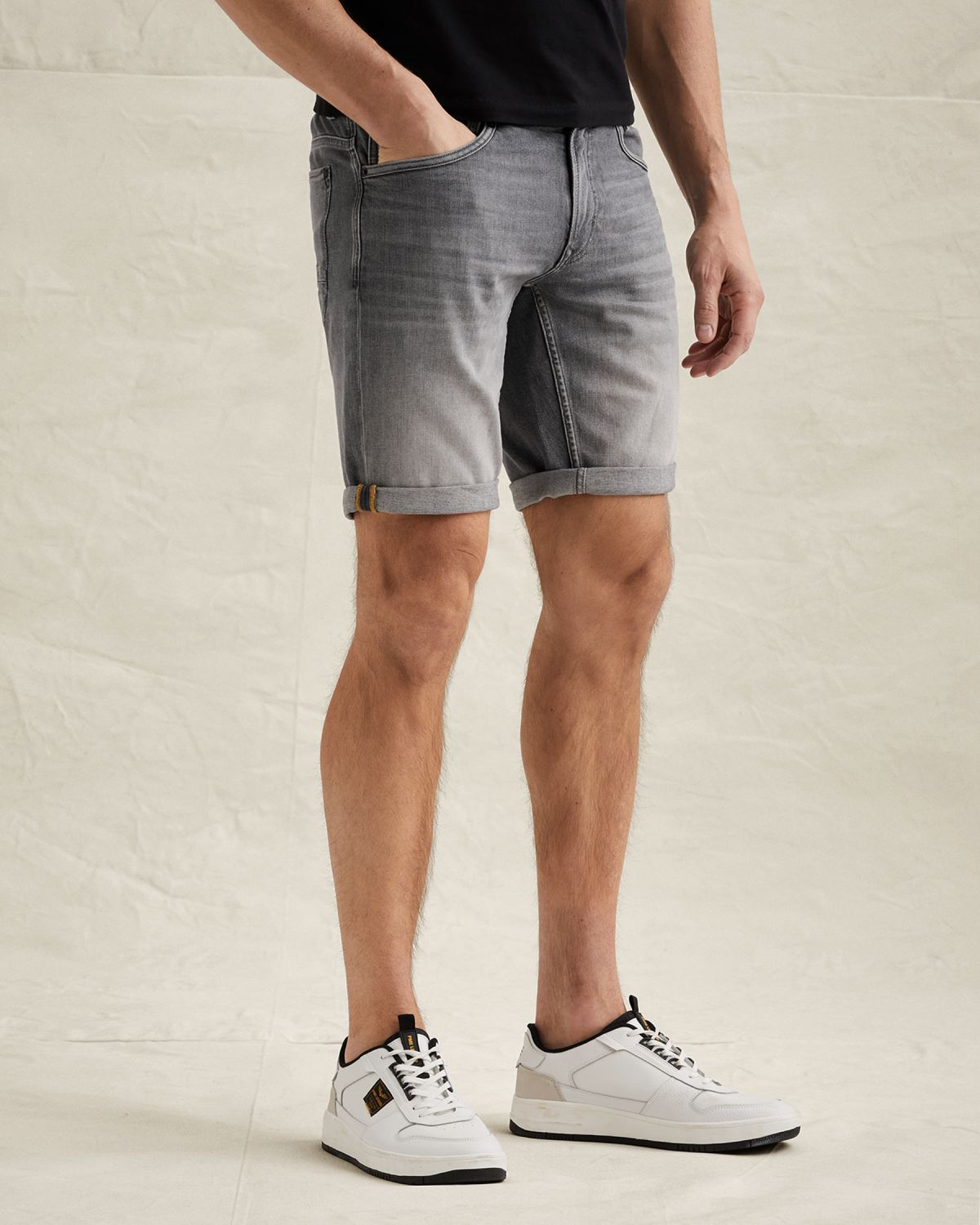 Шорты PME Legend Nightflight серые артикул PSH165-GFT