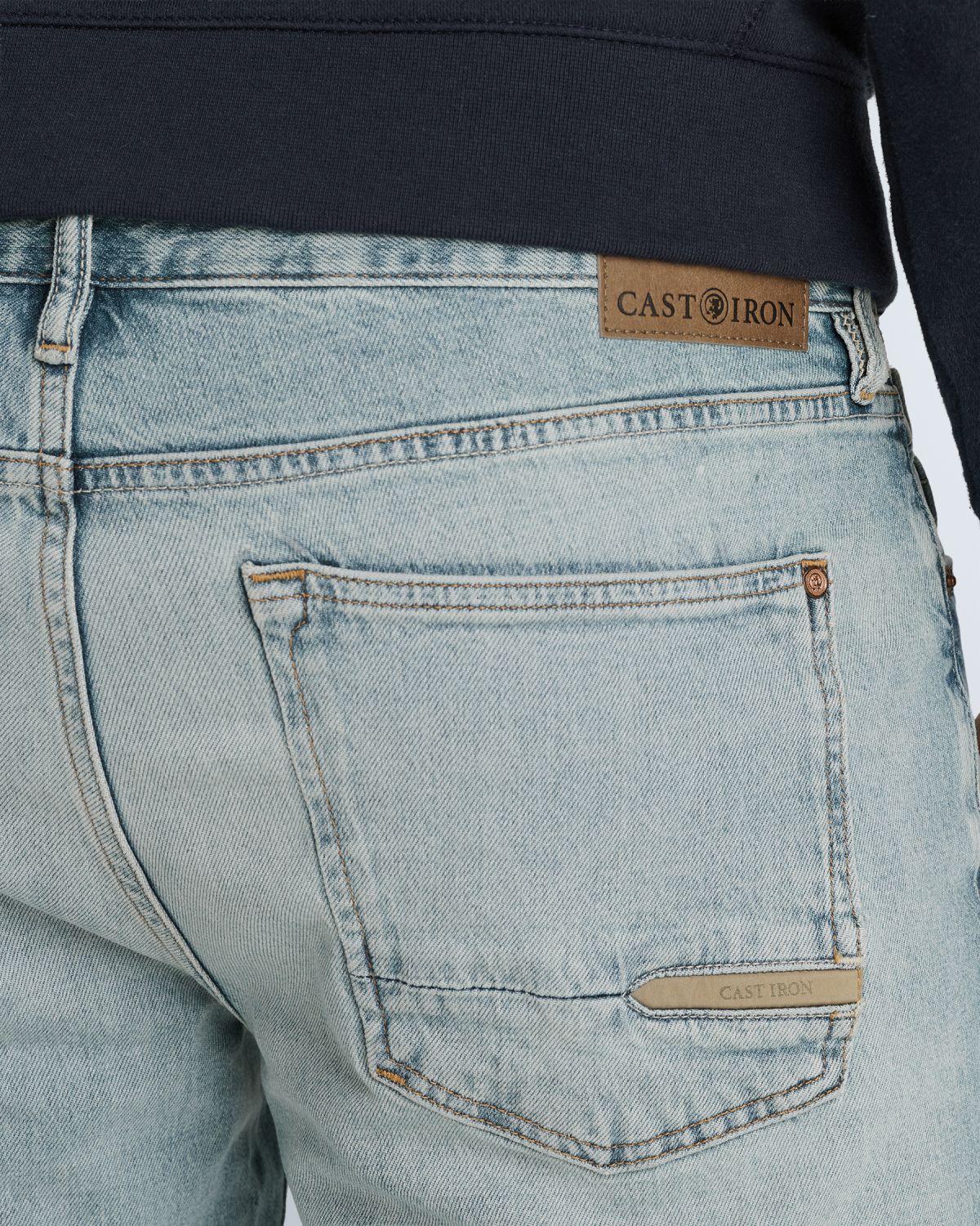 Джинсы Cast-Iron Valver синие артикул CTR620-TPI