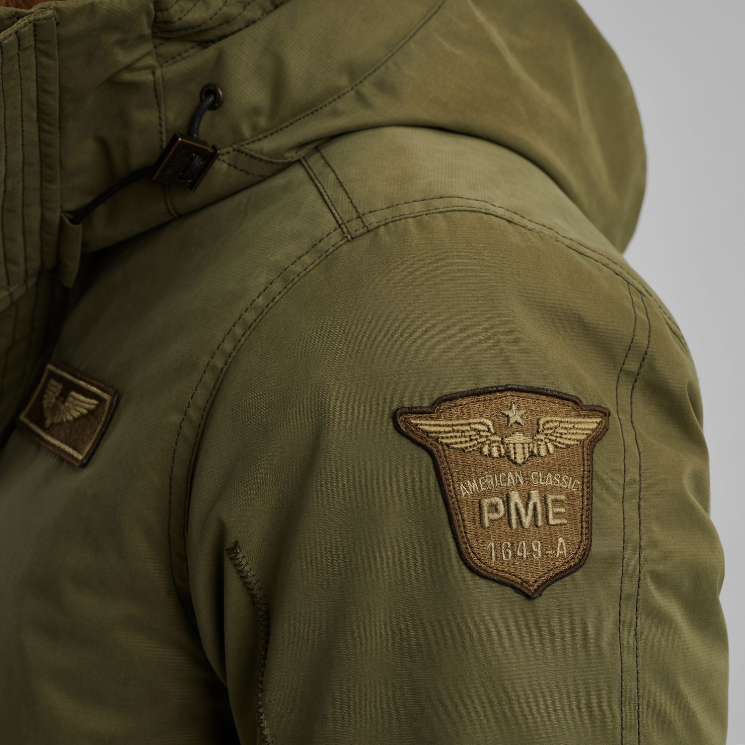 Парка Aztector зелёная артикул PJA2509124-6216