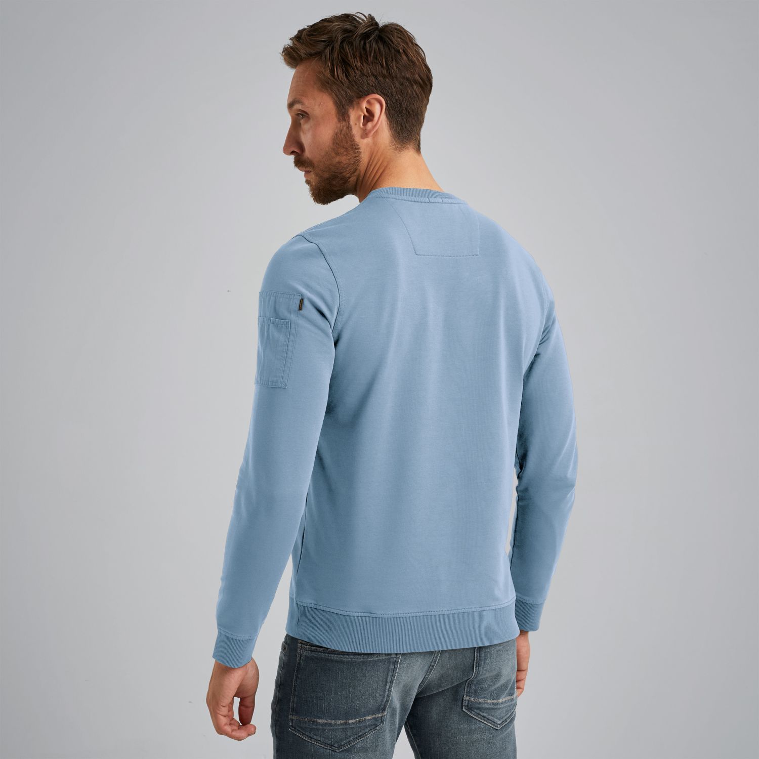 Свитшот PME Legend American Classic синий артикул PLS0000431-5326