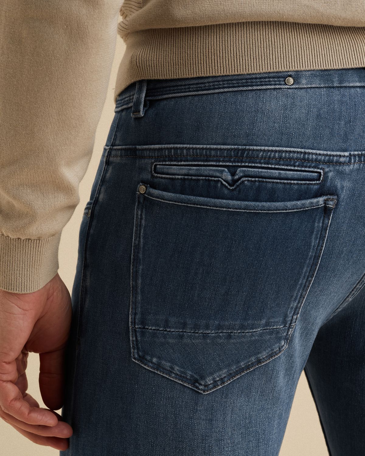 Джинсы Vanguard V850 slim fit синие артикул VTR850-UFW