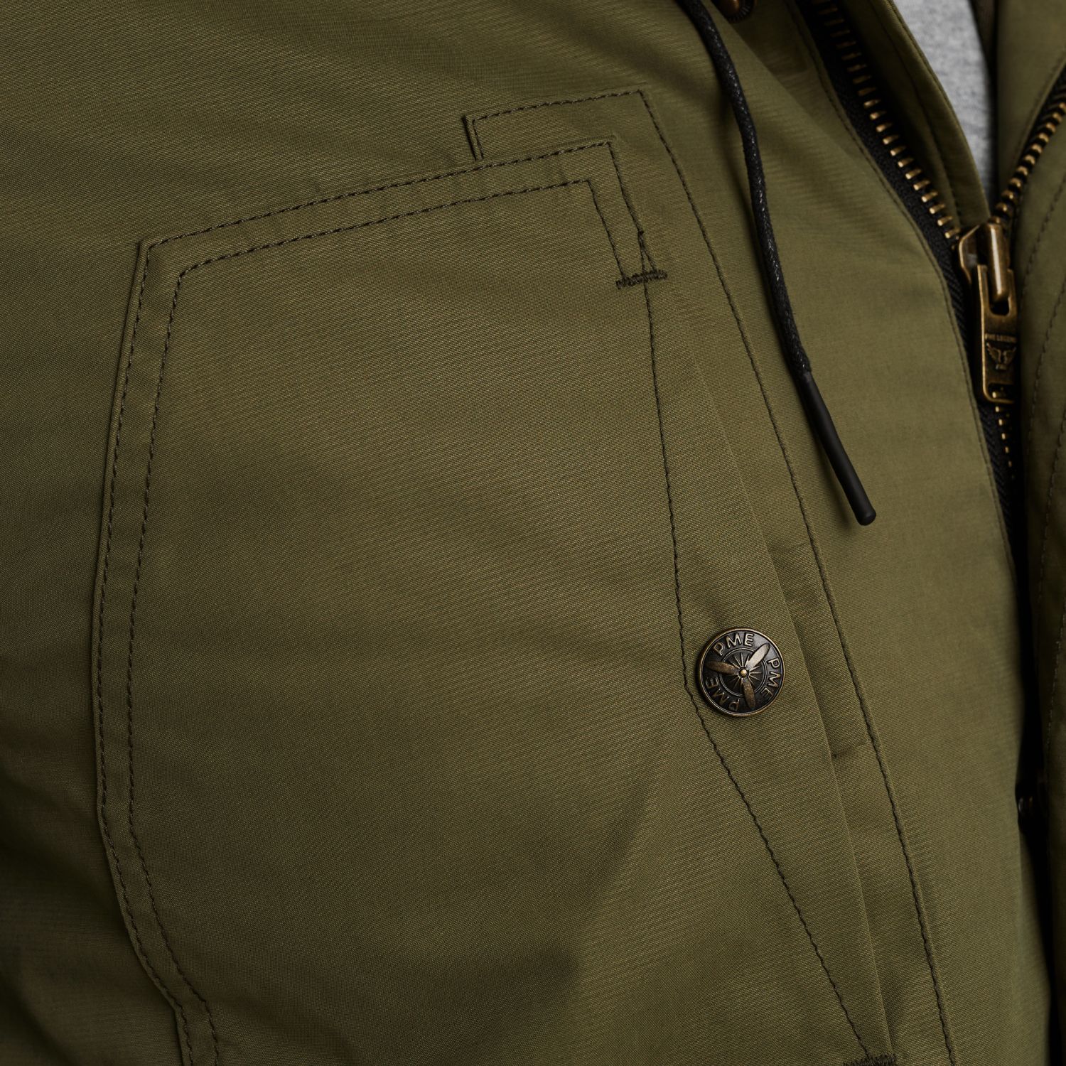 Парка Aztector зелёная артикул PJA2509124-6216