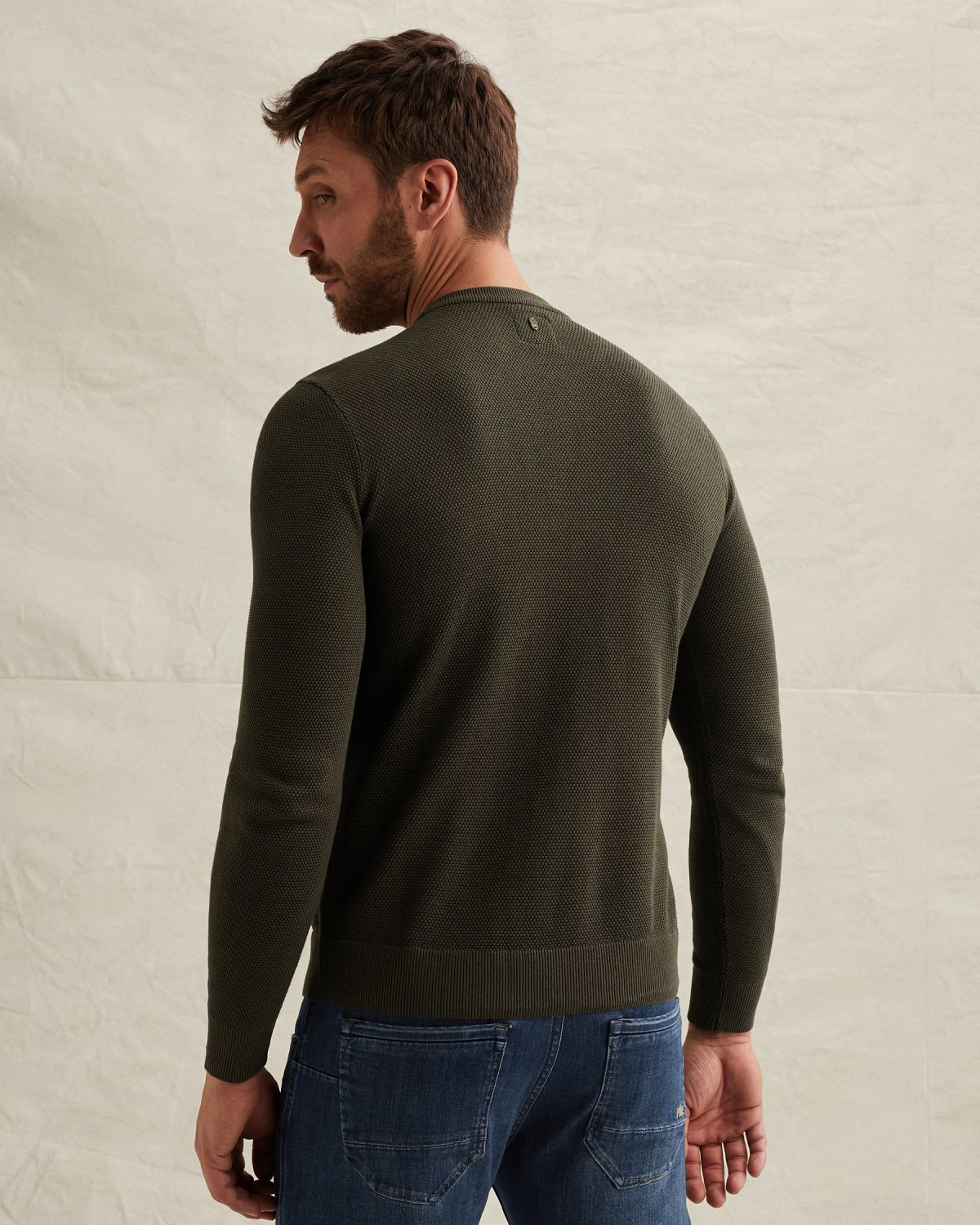 Pullover in cotton/modal артикул PKW0000334-8039