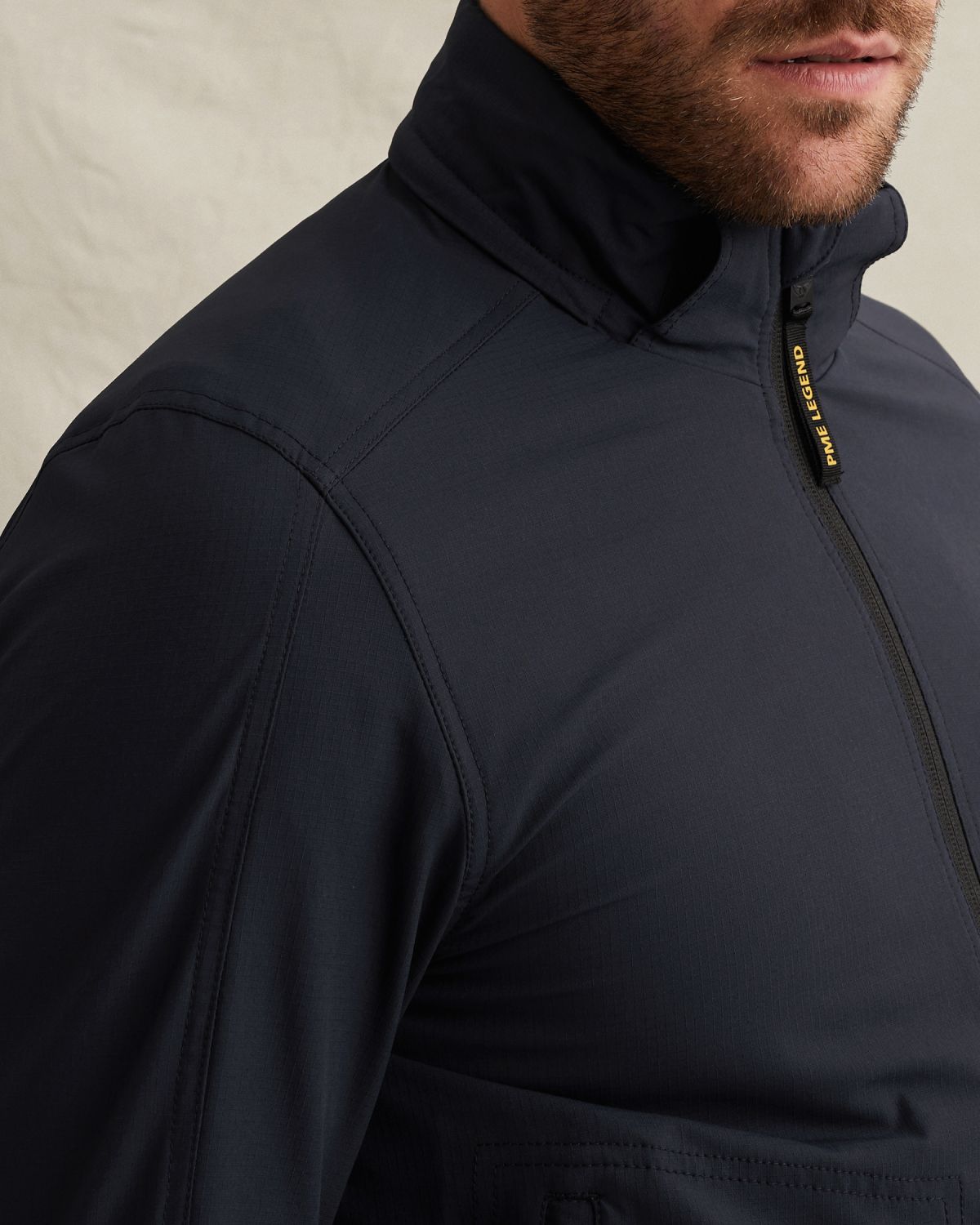 Куртка PME Legend Stretch Flight с съёмным капюшоном синий артикул PJA2602124-5281