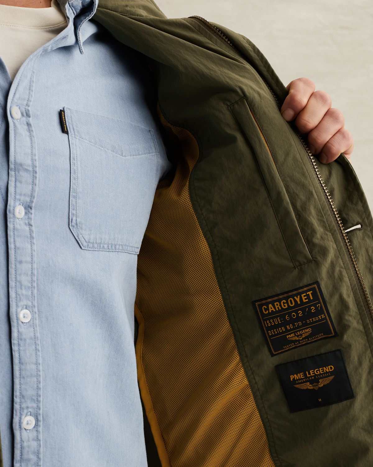 Куртка PME Legend Cargoyet зелёная артикул PJA2602127-6415