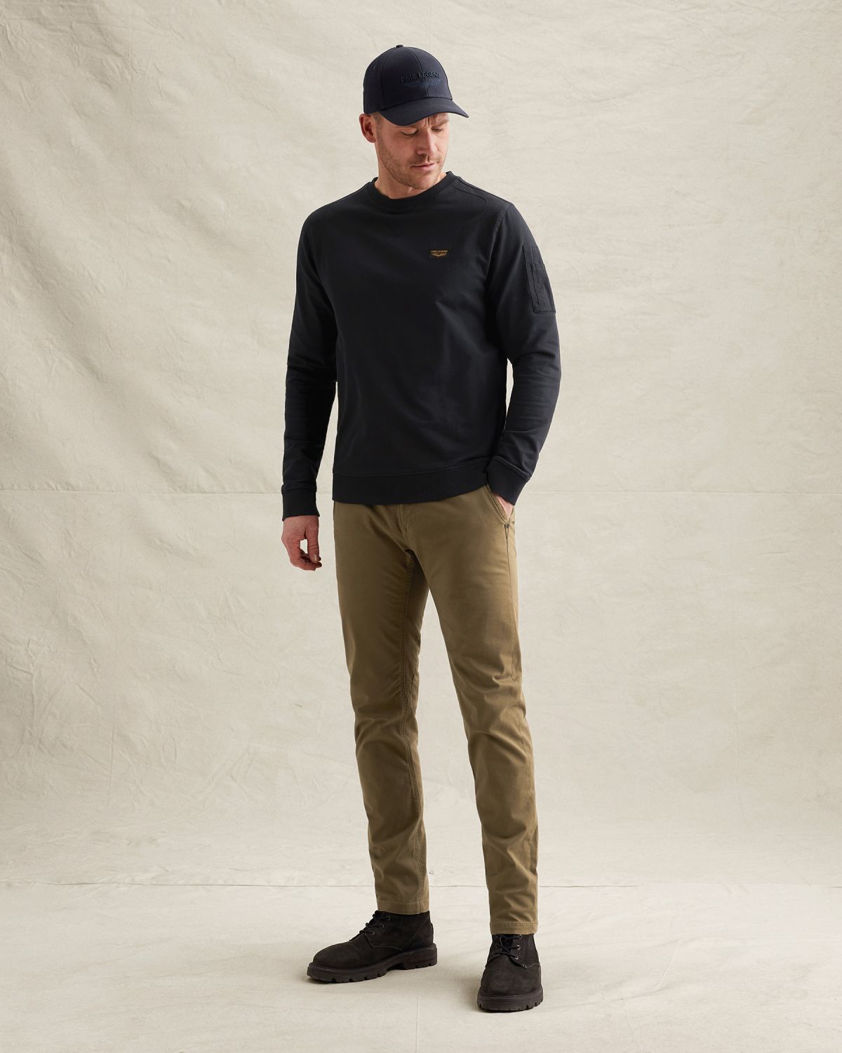 Брюки American Classic зелёные артикул PTR935-8035