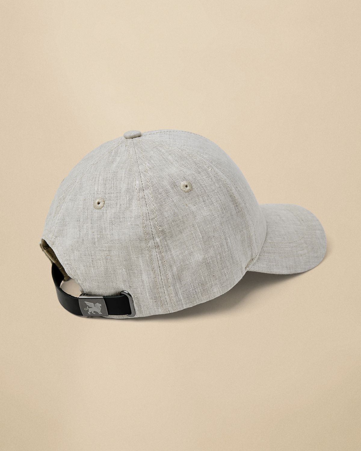 Кепка Vanguard из льна бежевая артикул VAC2603900-9017