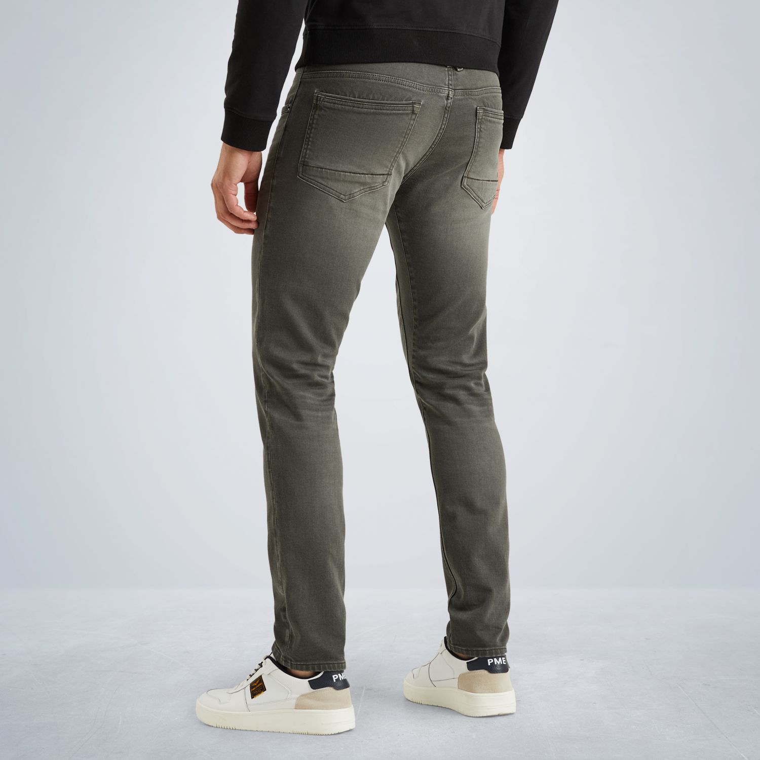 Брюки PME Legend Tailwheel зауженные зелёные артикул PTR2509620-8039