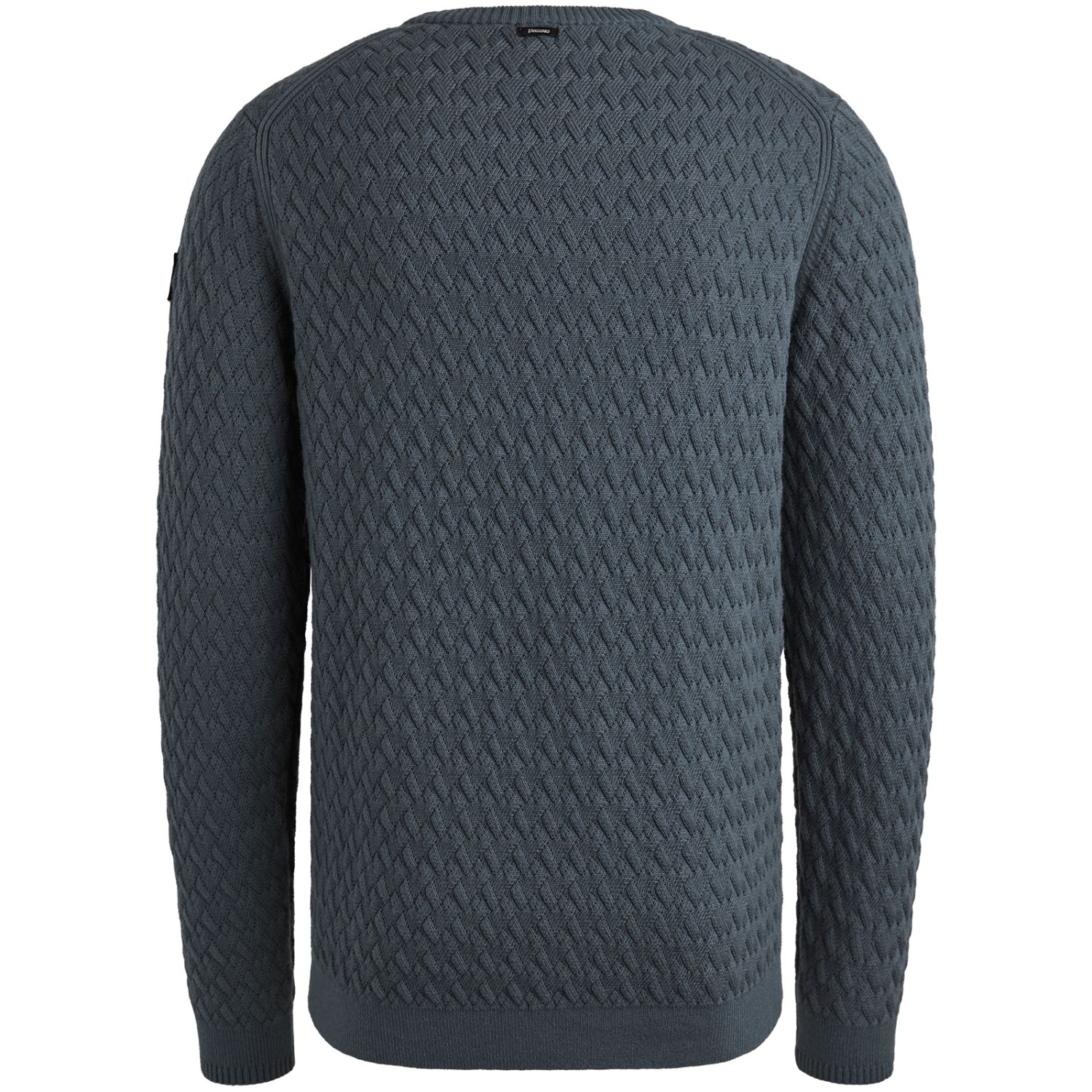 Пуловер Vanguard текстурный синий артикул VKW2509324-5279