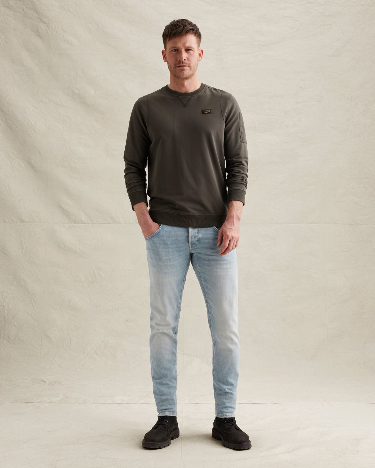 Джинсы PME Legend Carior зауженные синие артикул PTR450-BSS