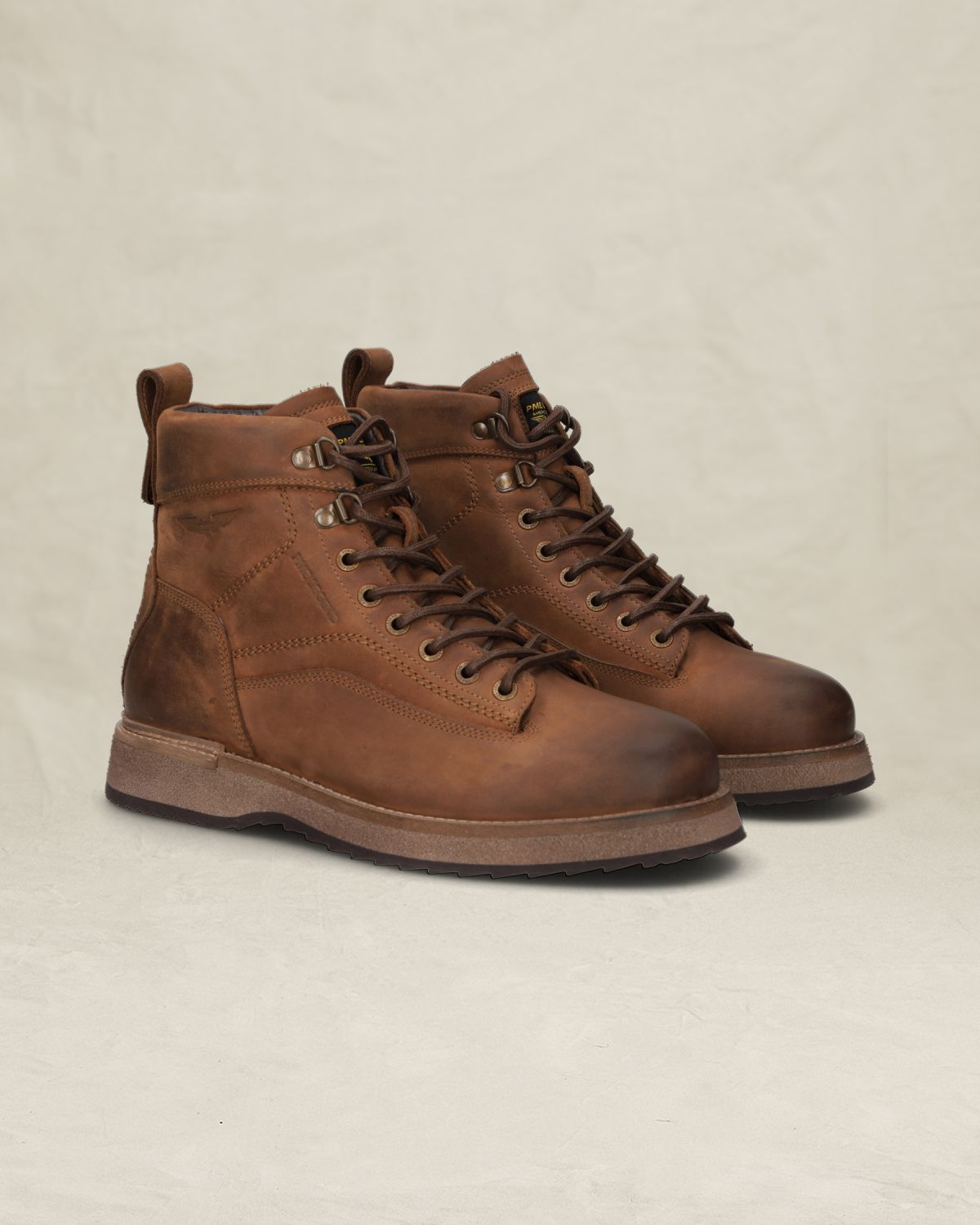 Ботинки PME Legend Wingmark коричневые артикул PBO1018031-D21