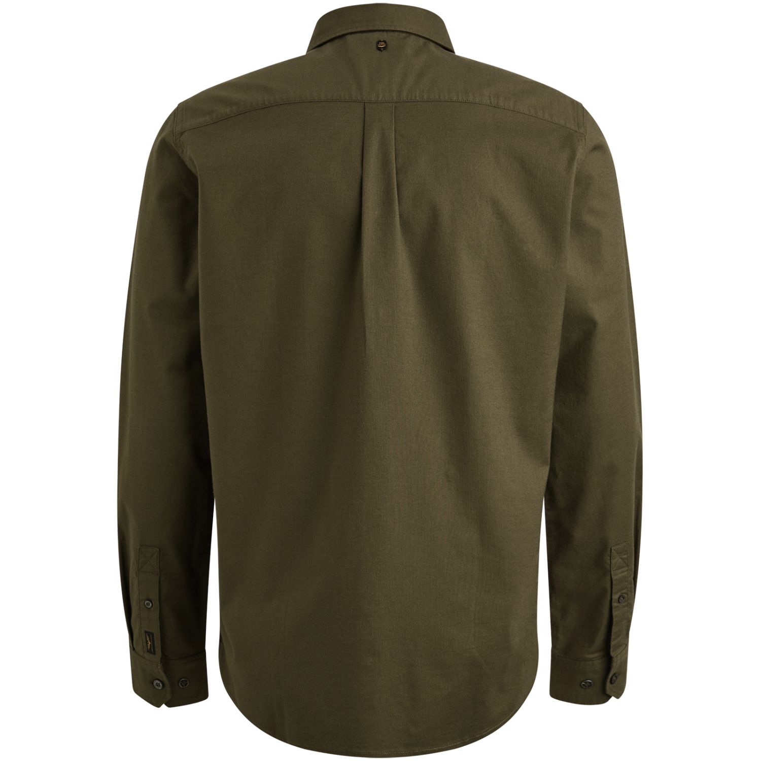 Рубашка PME Legend Oxford двухцветная зелёная артикул PSI2508206-6416