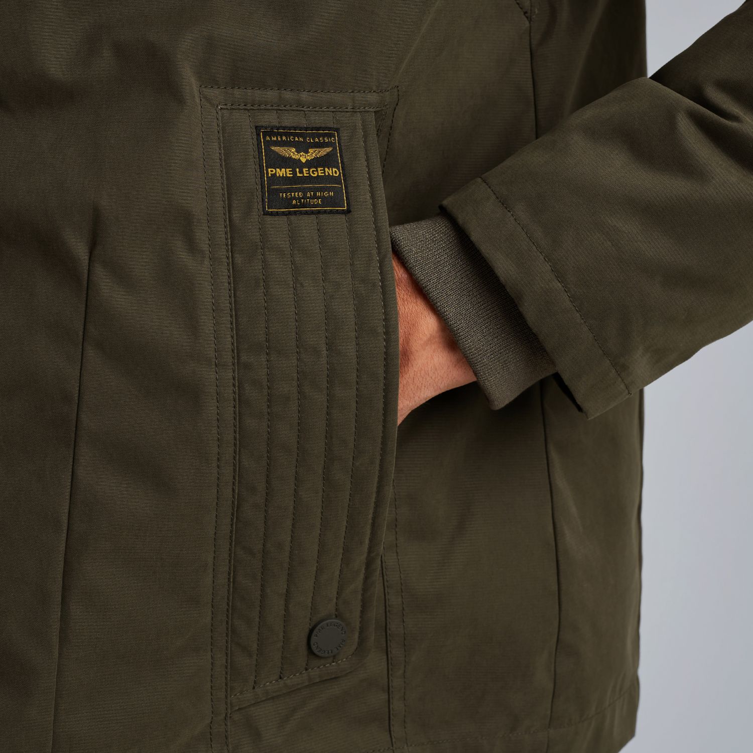 Куртка Rockliner зелёная артикул PJA2509125-8039