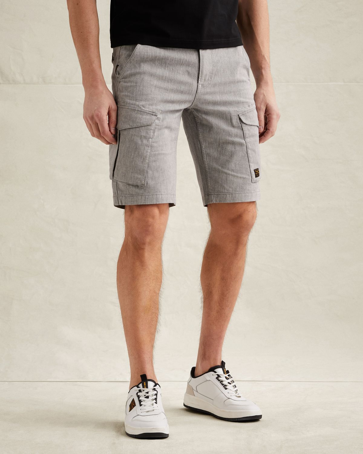 Шорты Jetheed свободного кроя серые артикул PSH2603663-GIW