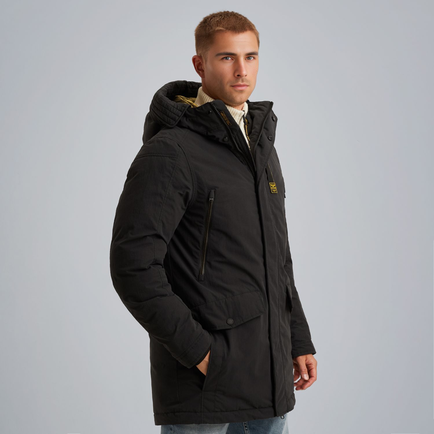 Парка Ice Pilot чёрная артикул PJA2509134-9067